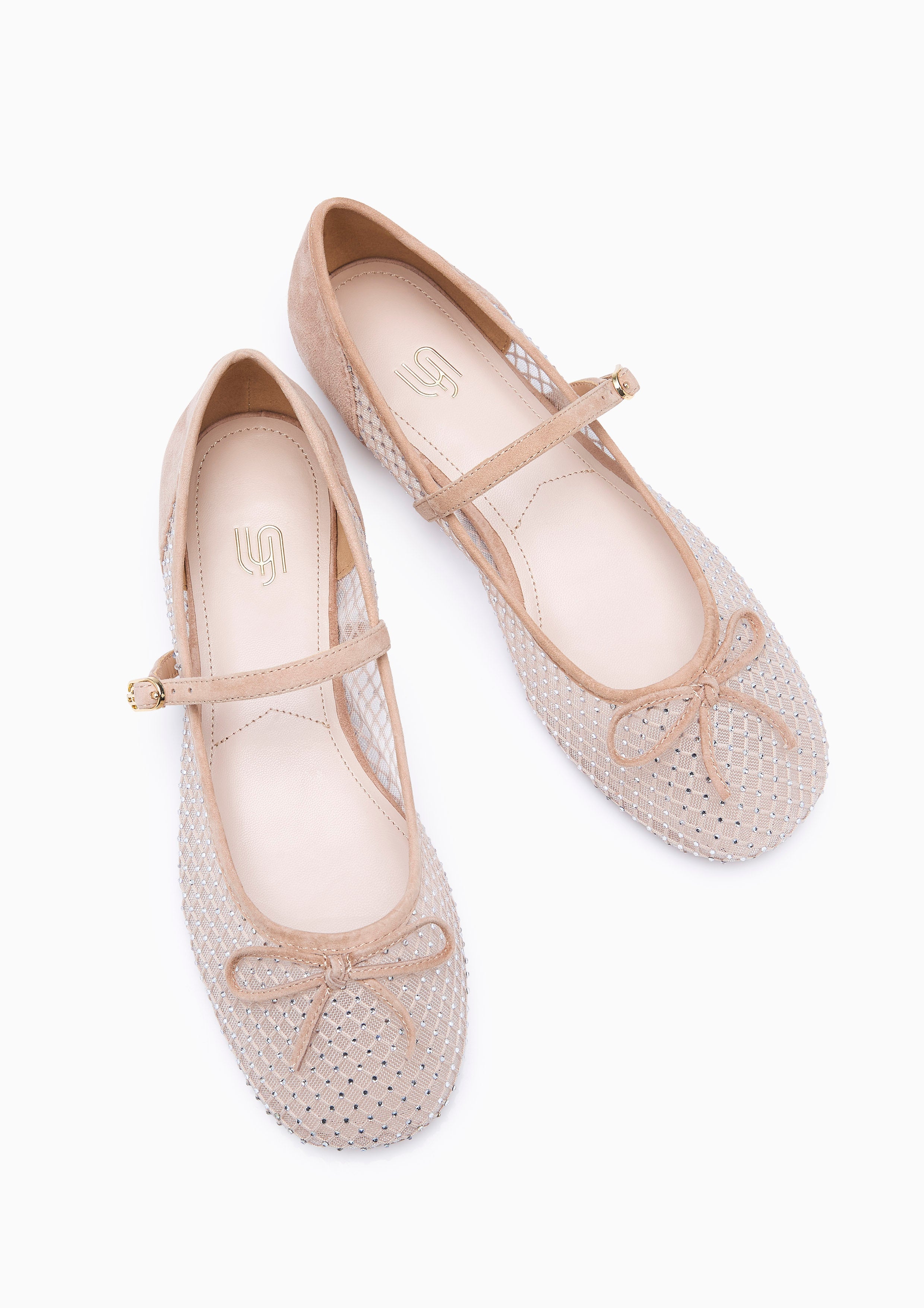 Araba Flat Infinite Flats And Sandals - Beige