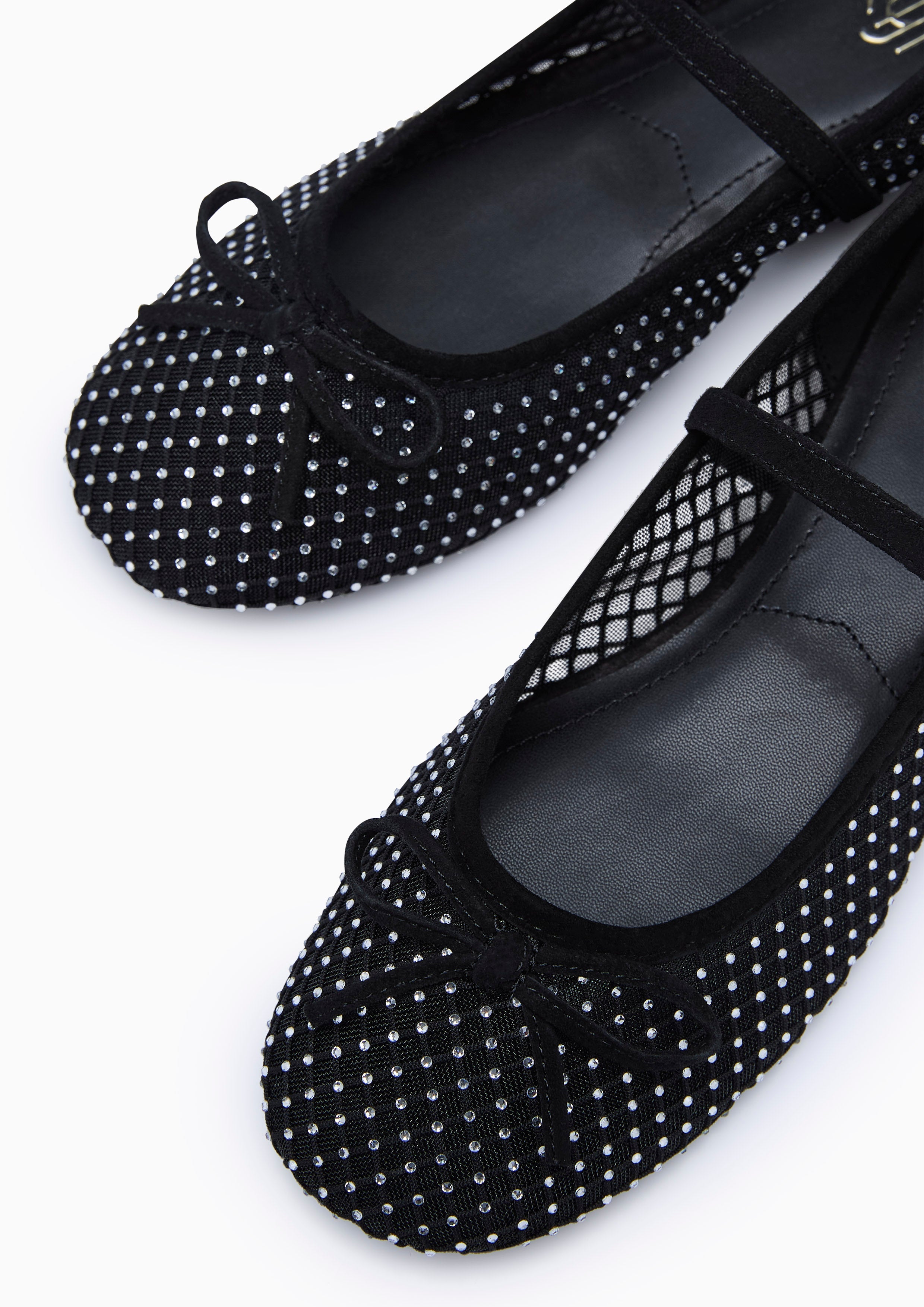 Araba Flat Infinite Flats And Sandals - Black