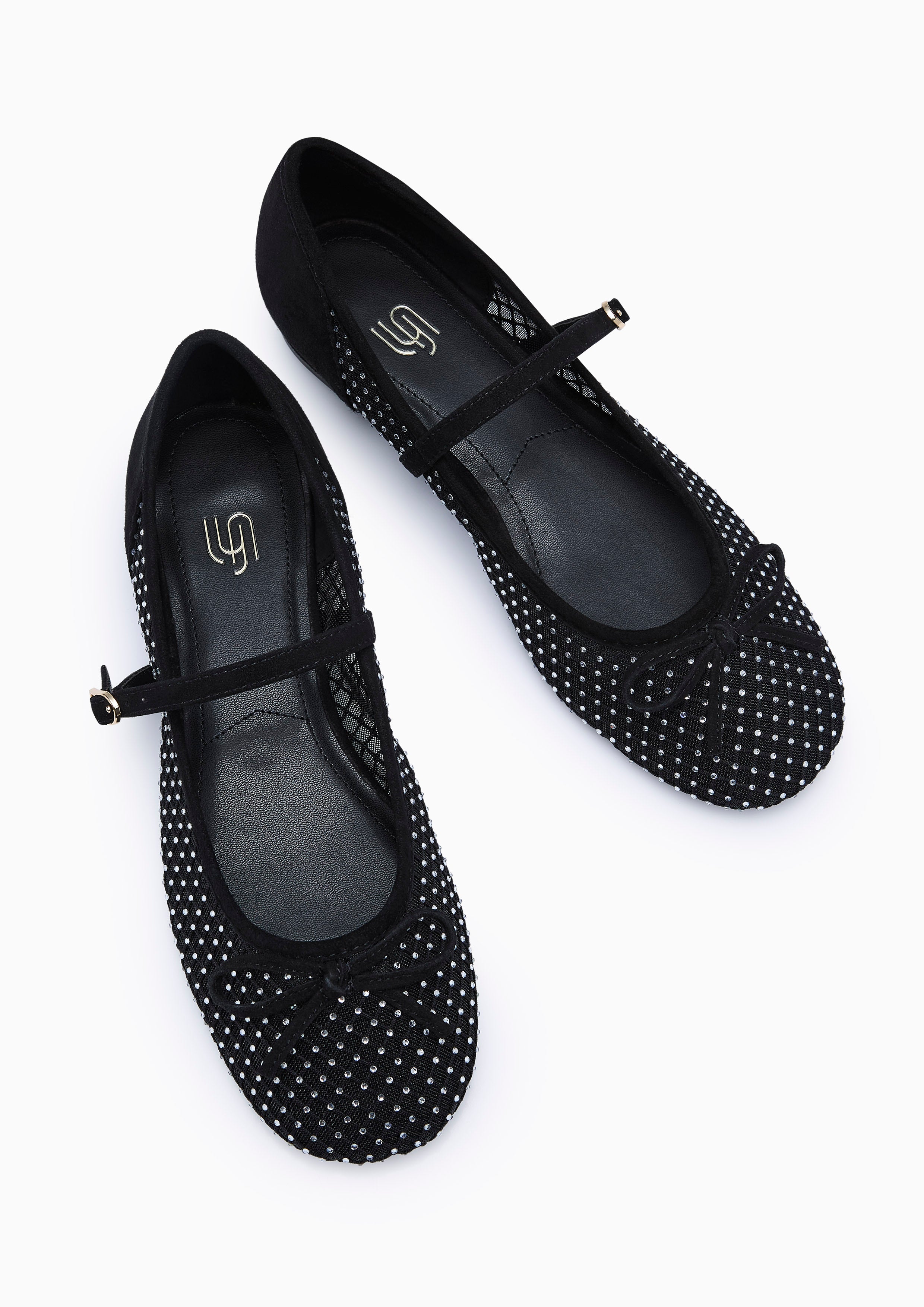 Araba Flat Infinite Flats And Sandals - Black