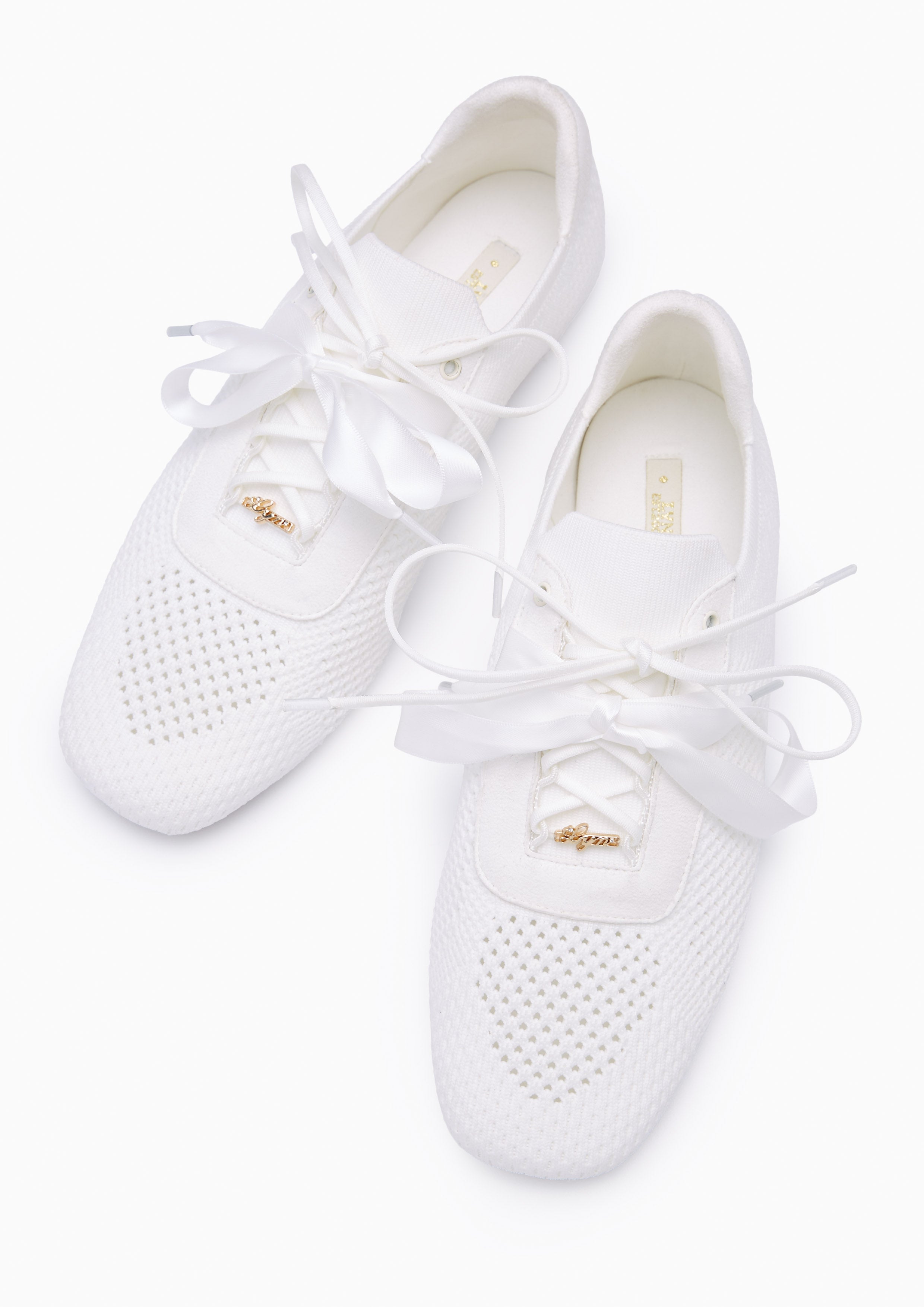 Kalani Knit Sneakers - Off-White