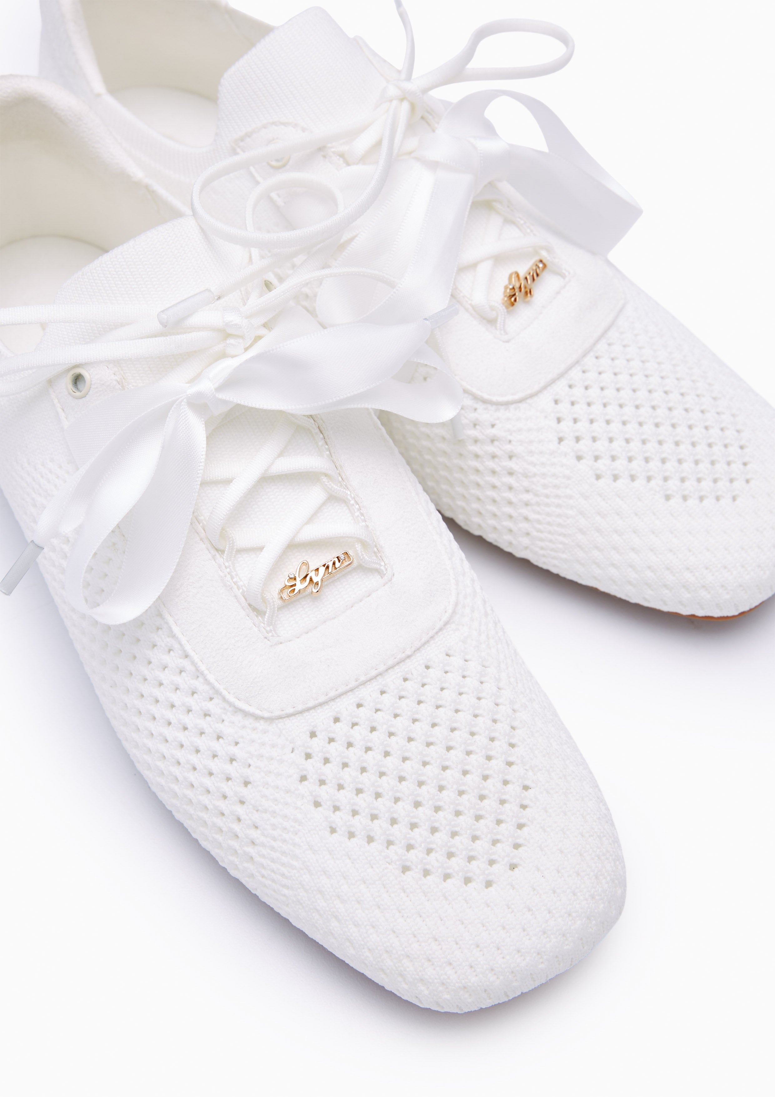 Kalani Knit Sneakers - Off-White
