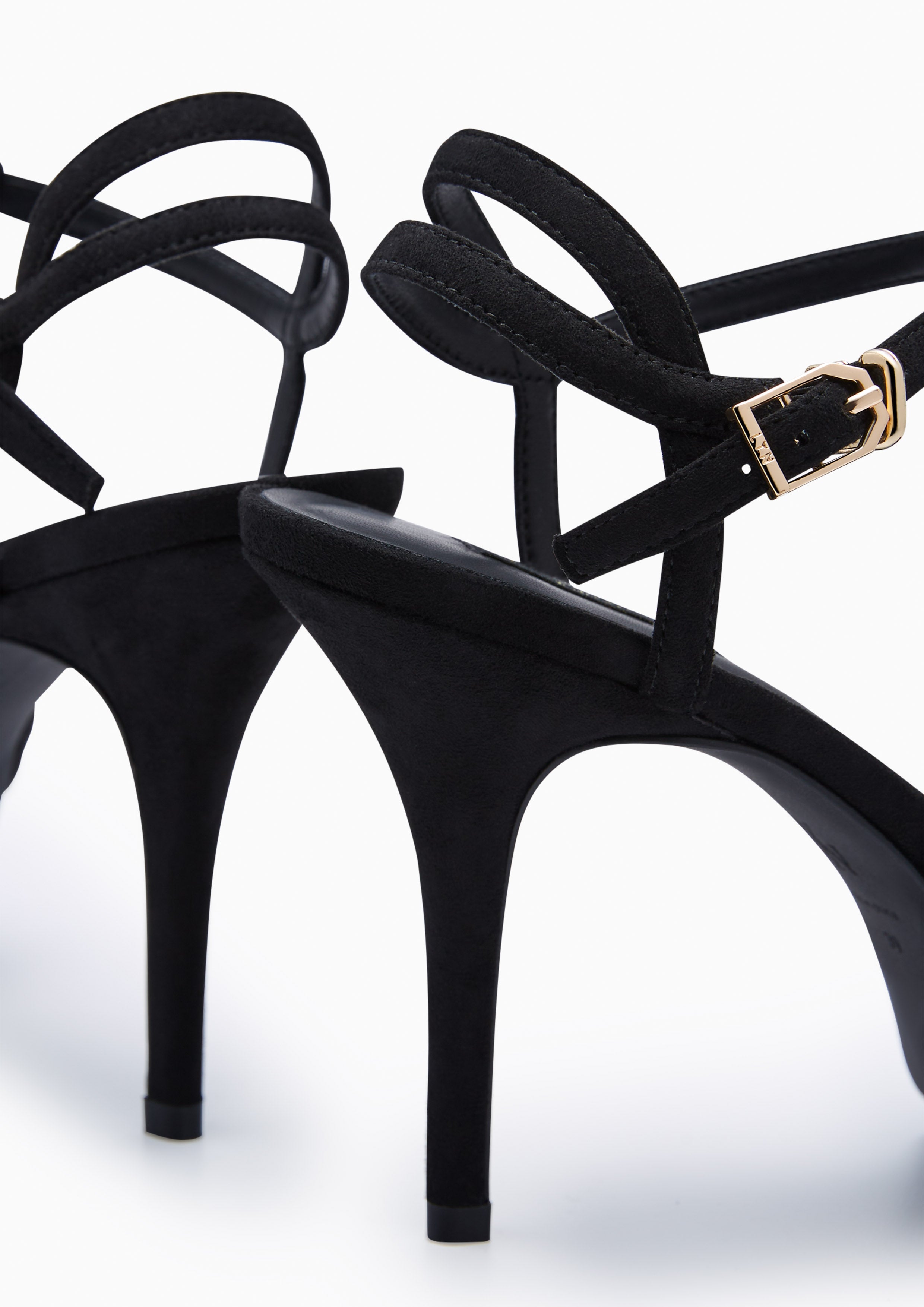 Sabella Mesh Heels - Black