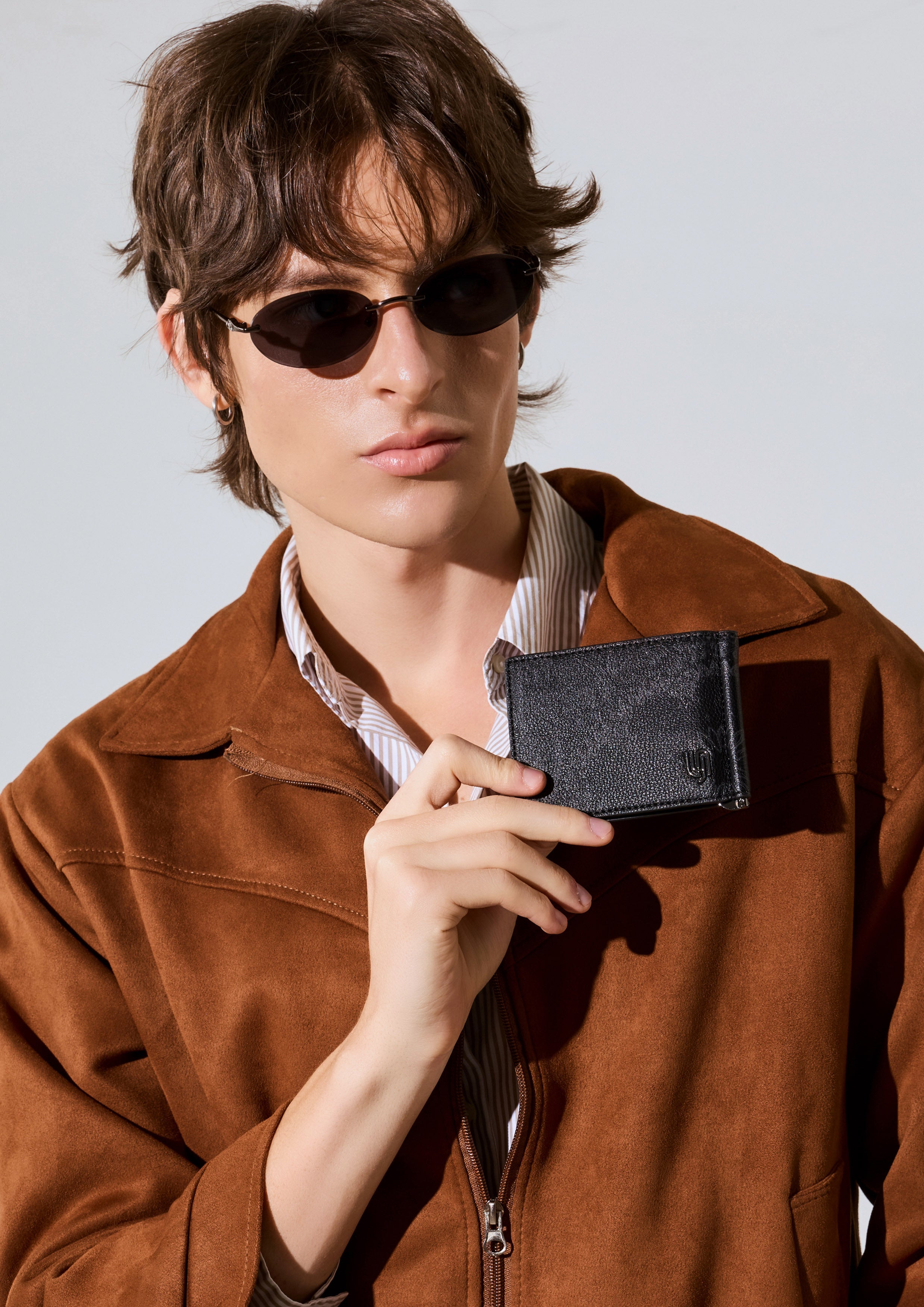 Woody Infinite Bi-Fold Wallet - Black