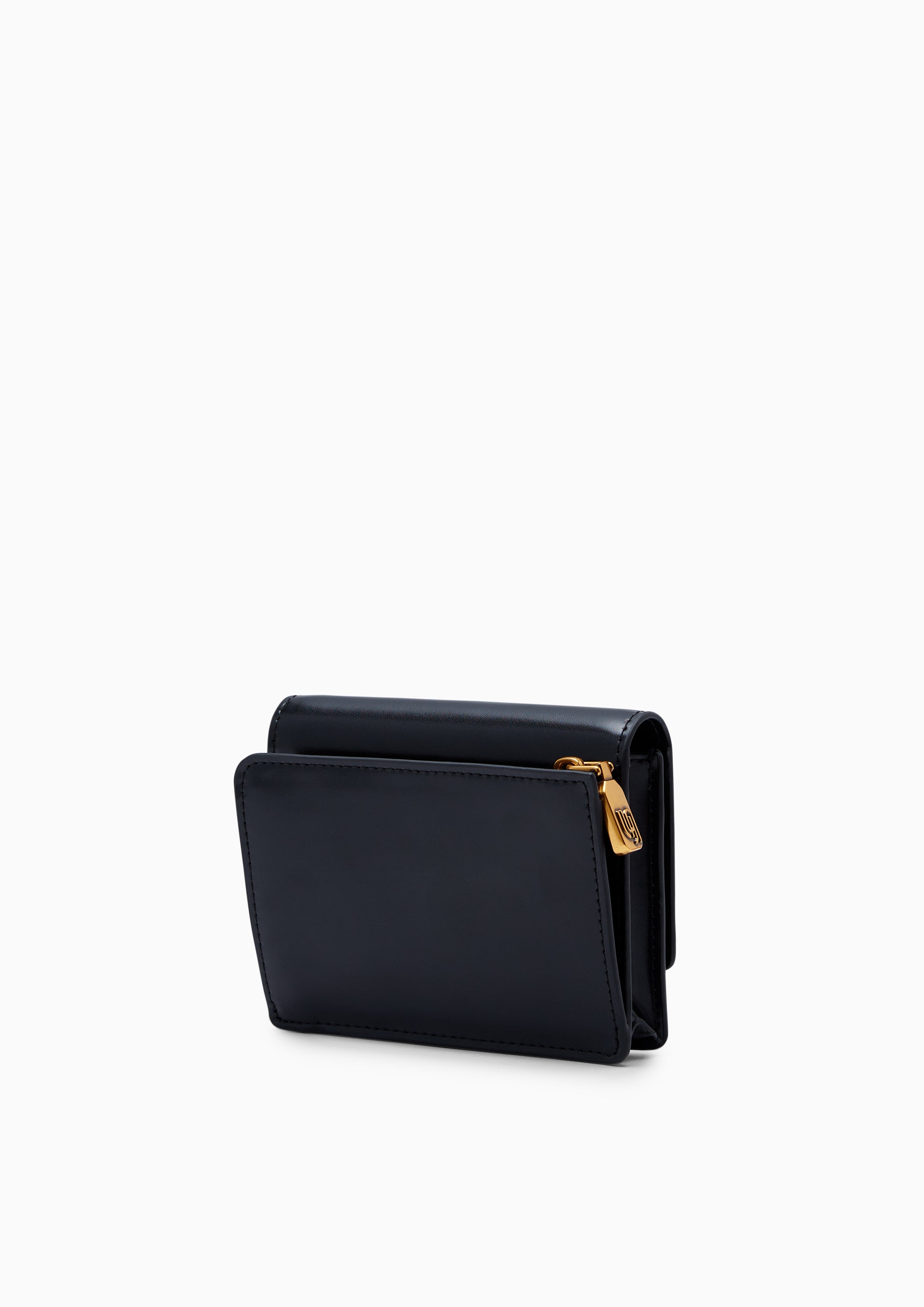 Gem Infinite Zip  Short Wallet - Black