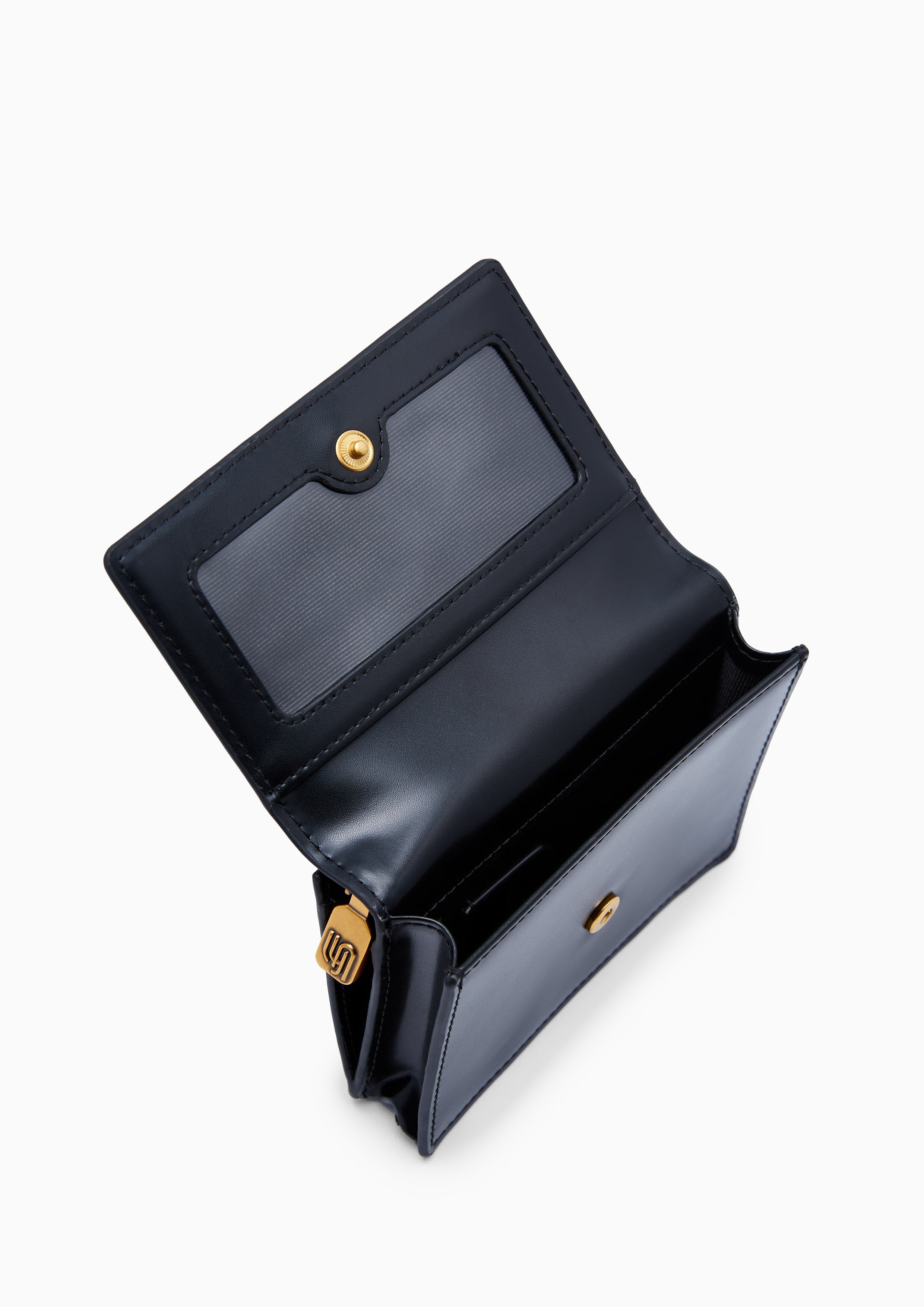 Gem Infinite Zip  Short Wallet - Black