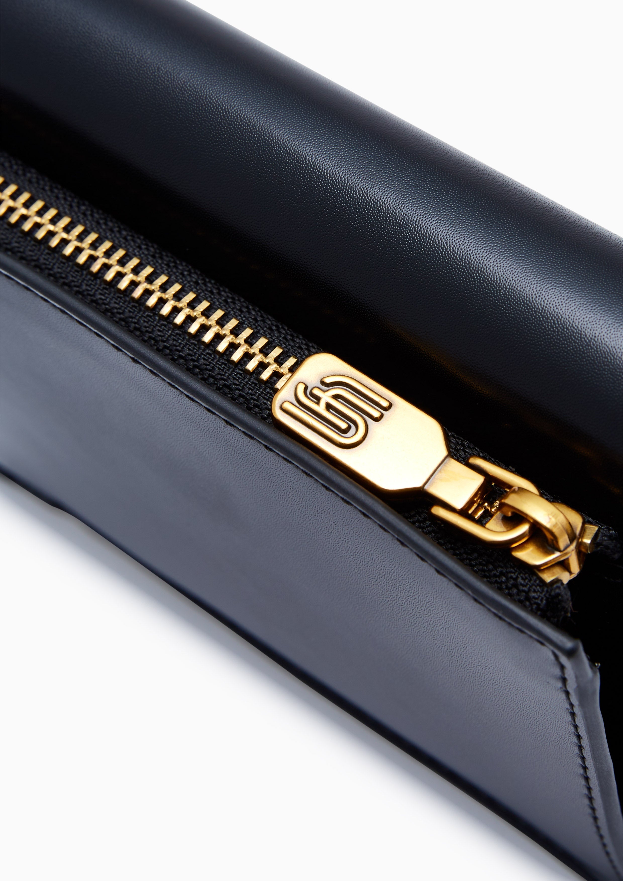 Gem Infinite Zip  Short Wallet - Black