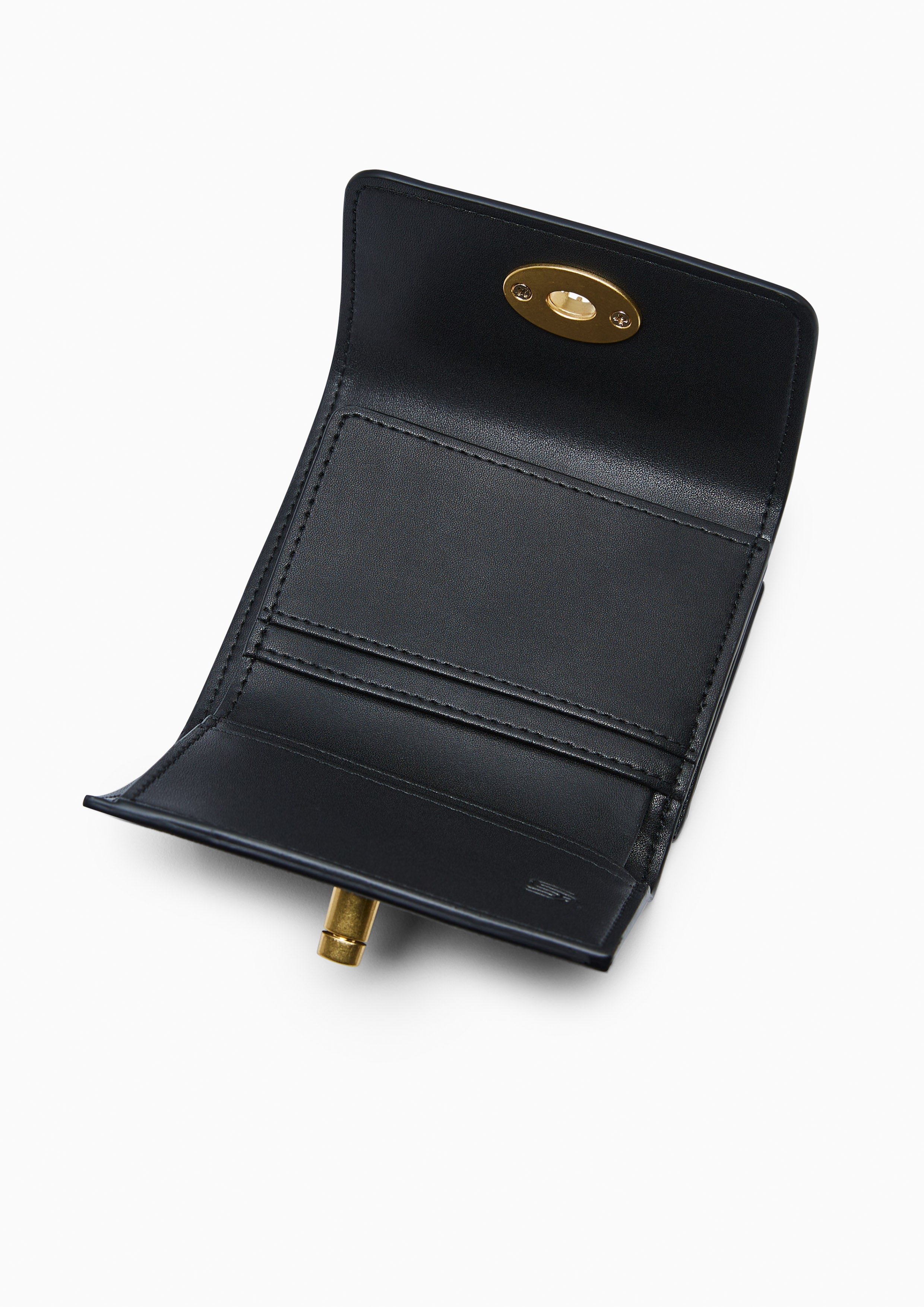 Blondie Infinite Tri-F  Short Wallet - Black