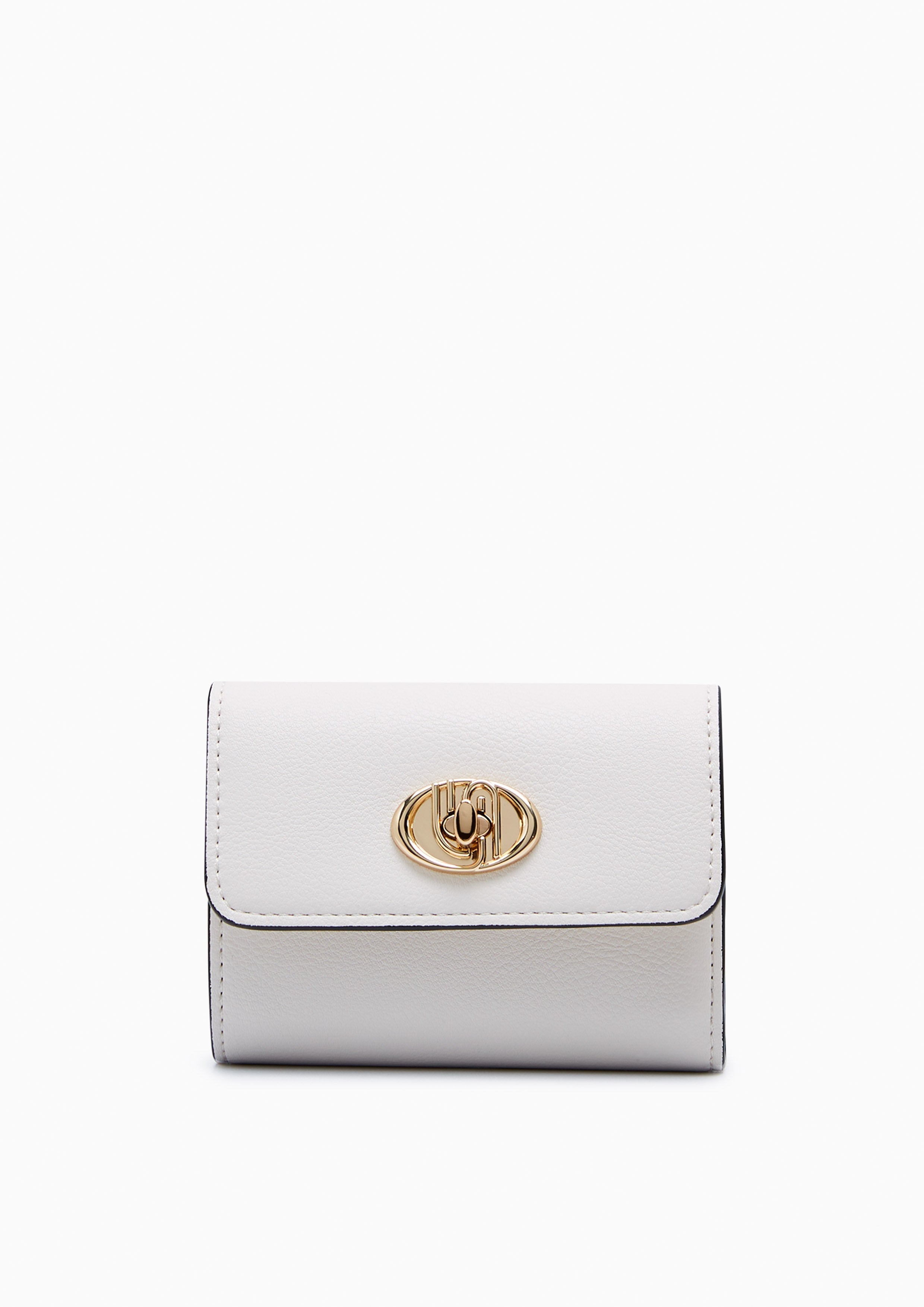 Blondie Infinite Tri-F  Short Wallet - Ivory