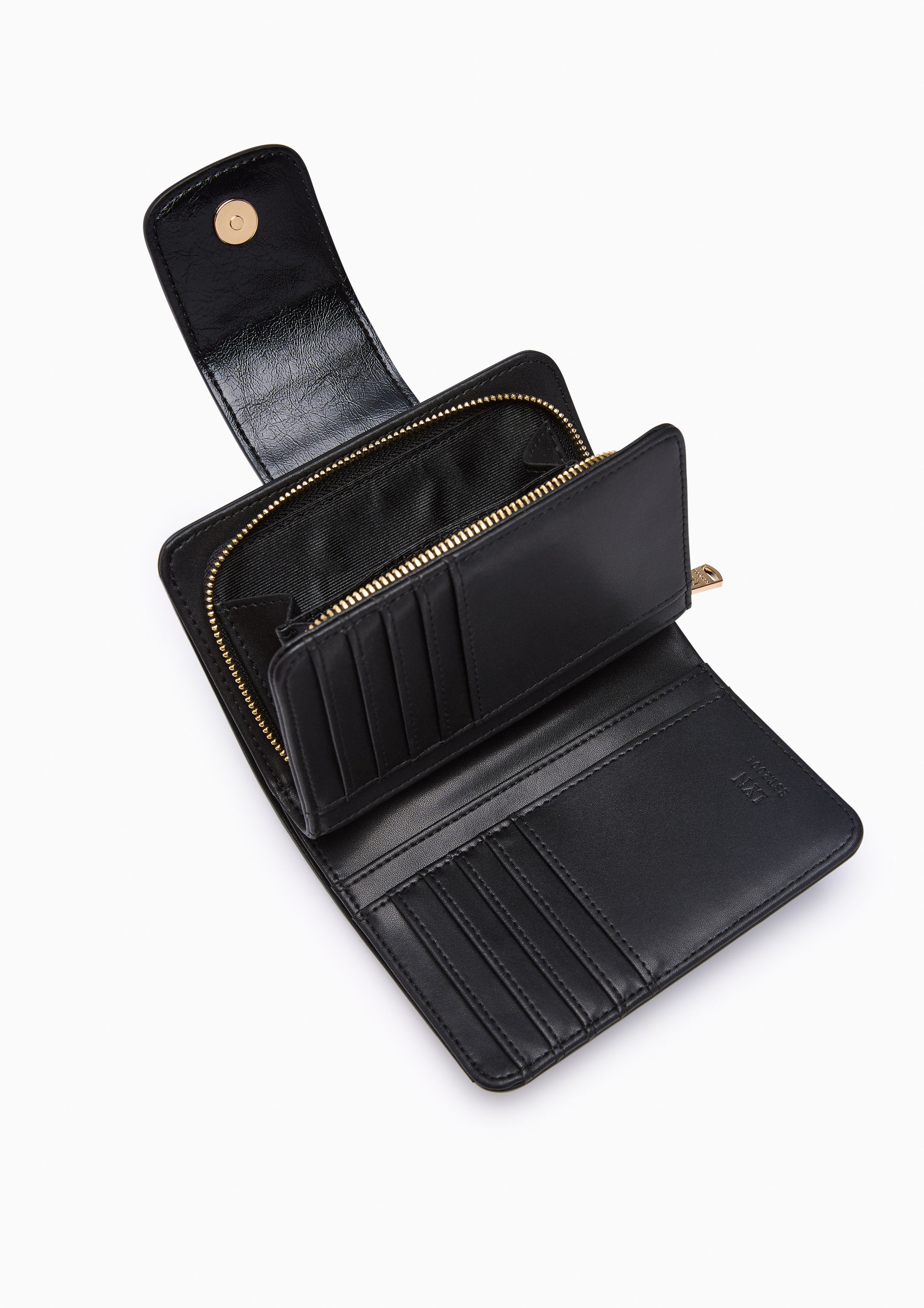 Renny  Short Wallet - Black