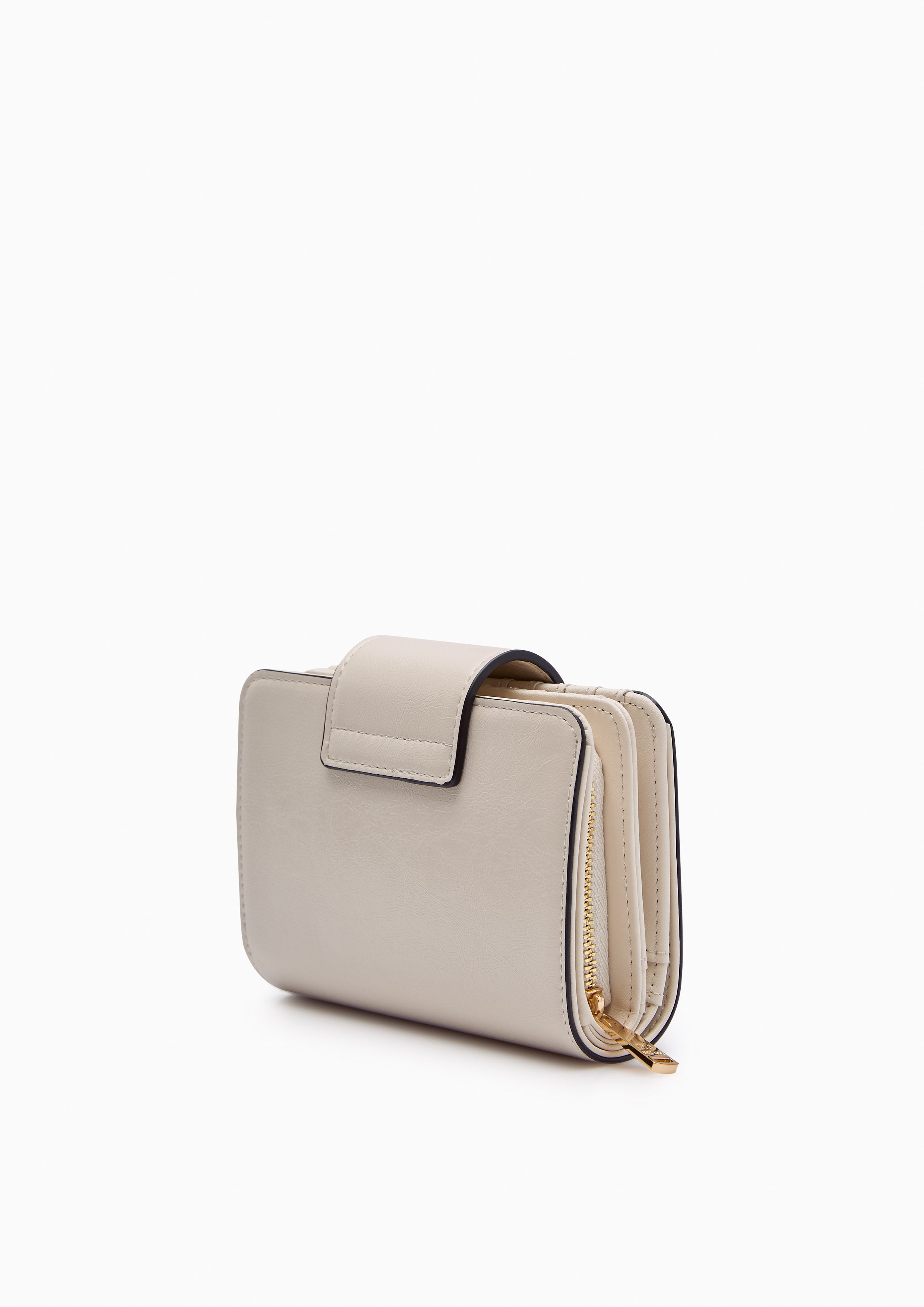 Renny  Short Wallet - Ivory