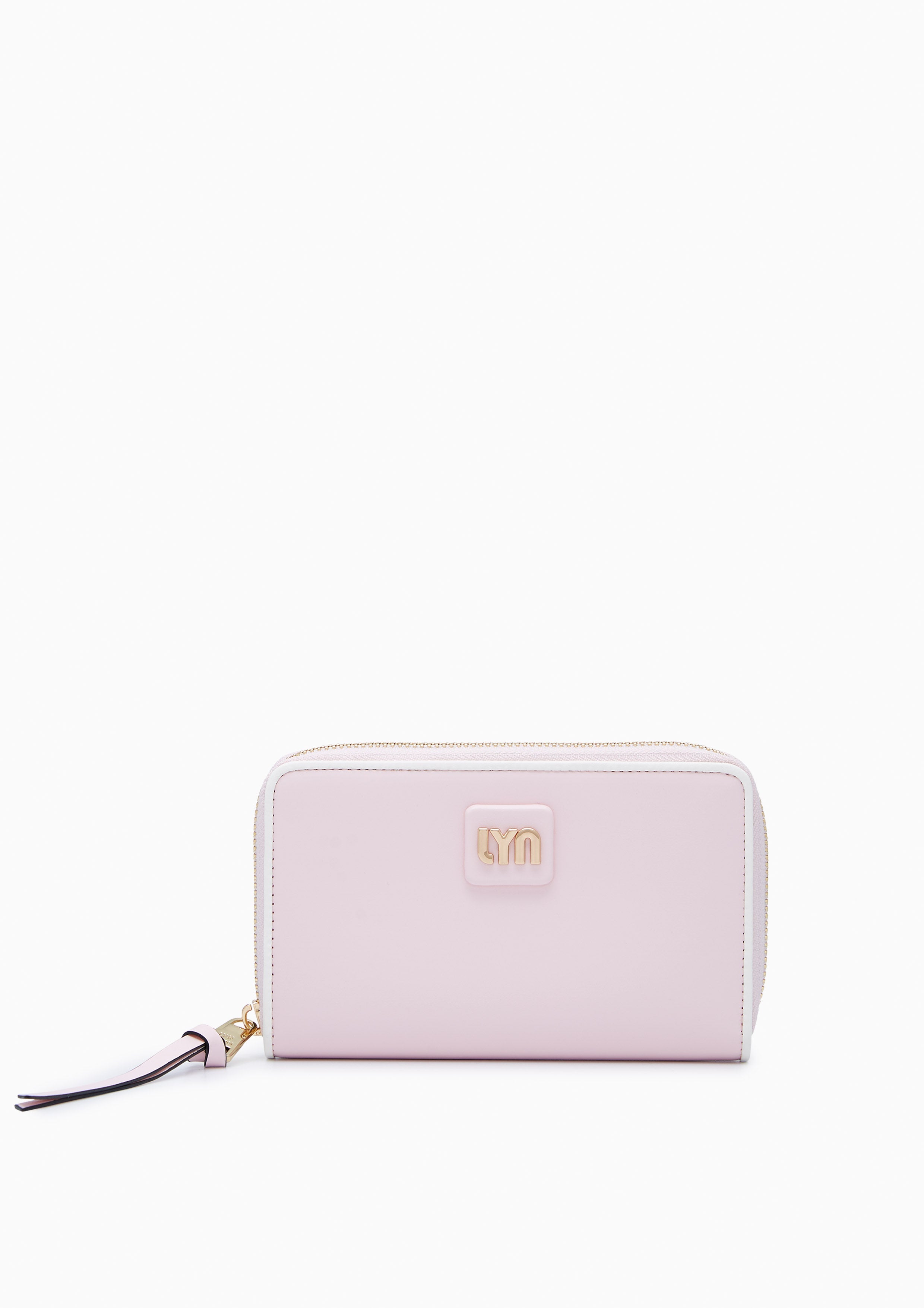 Thalia Semi  Wallet - Light Pink