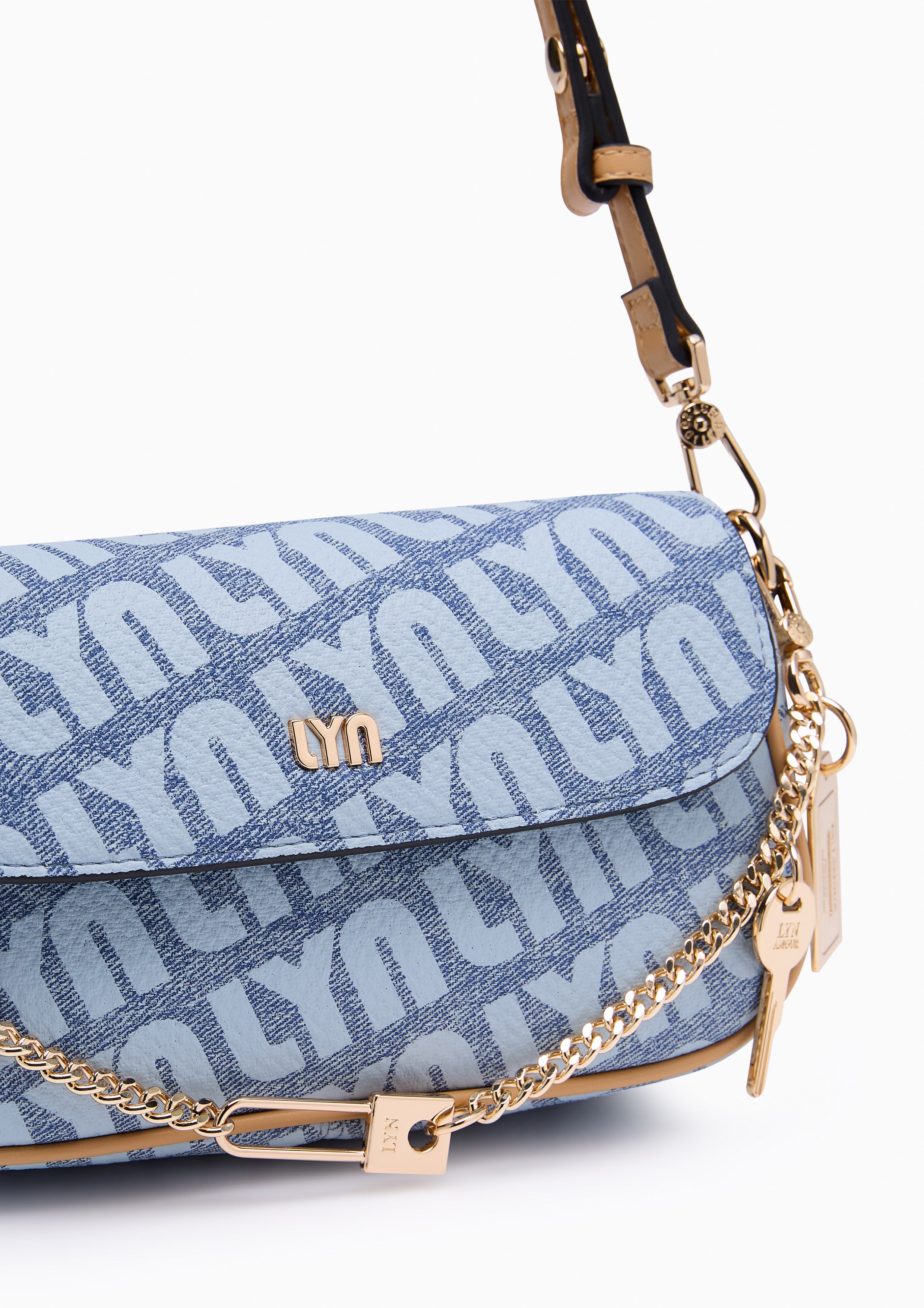 Tinashe  Wallet On Chain - Printed Blue Variation 2