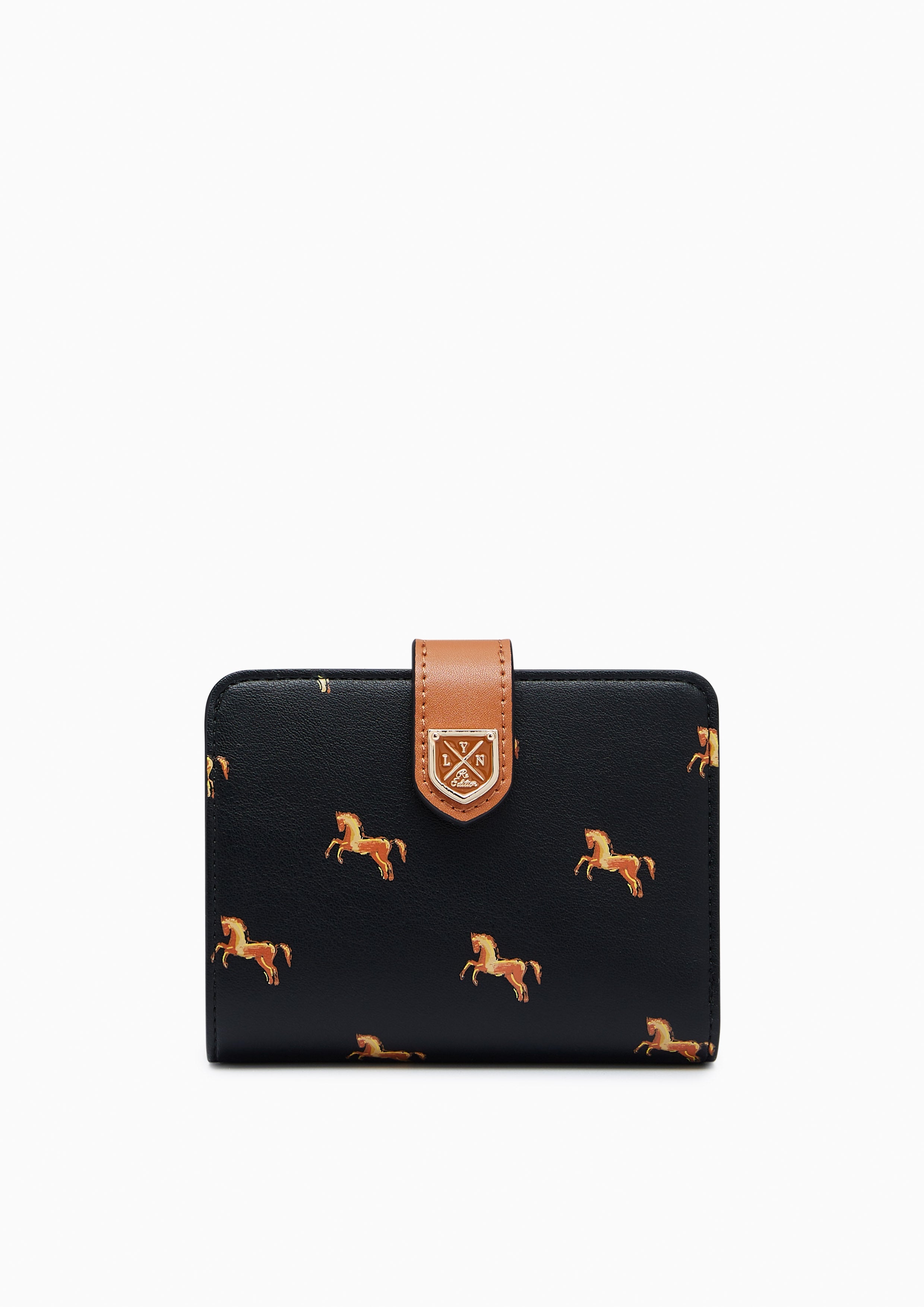 Re-Edit Mustang Wallet - Printed Black