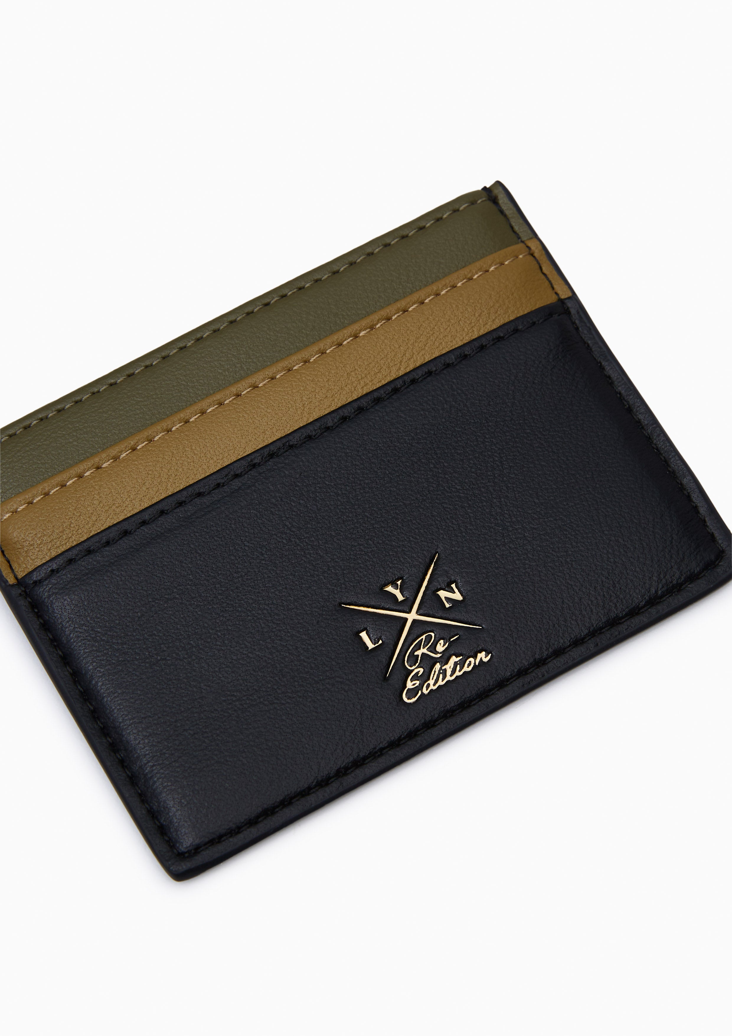 Re-Edit Mustang Card Wallet - Black