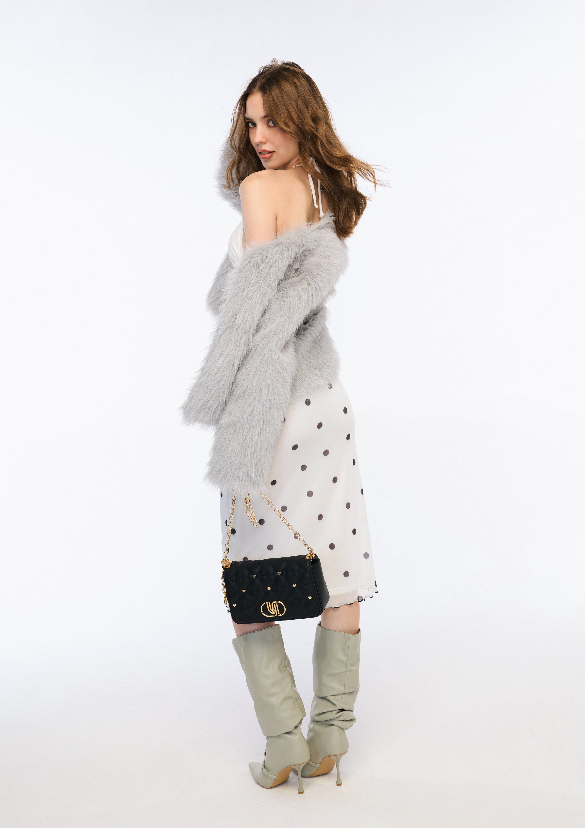 Moon Cheryl Infinite  Wallet On Chain - Black