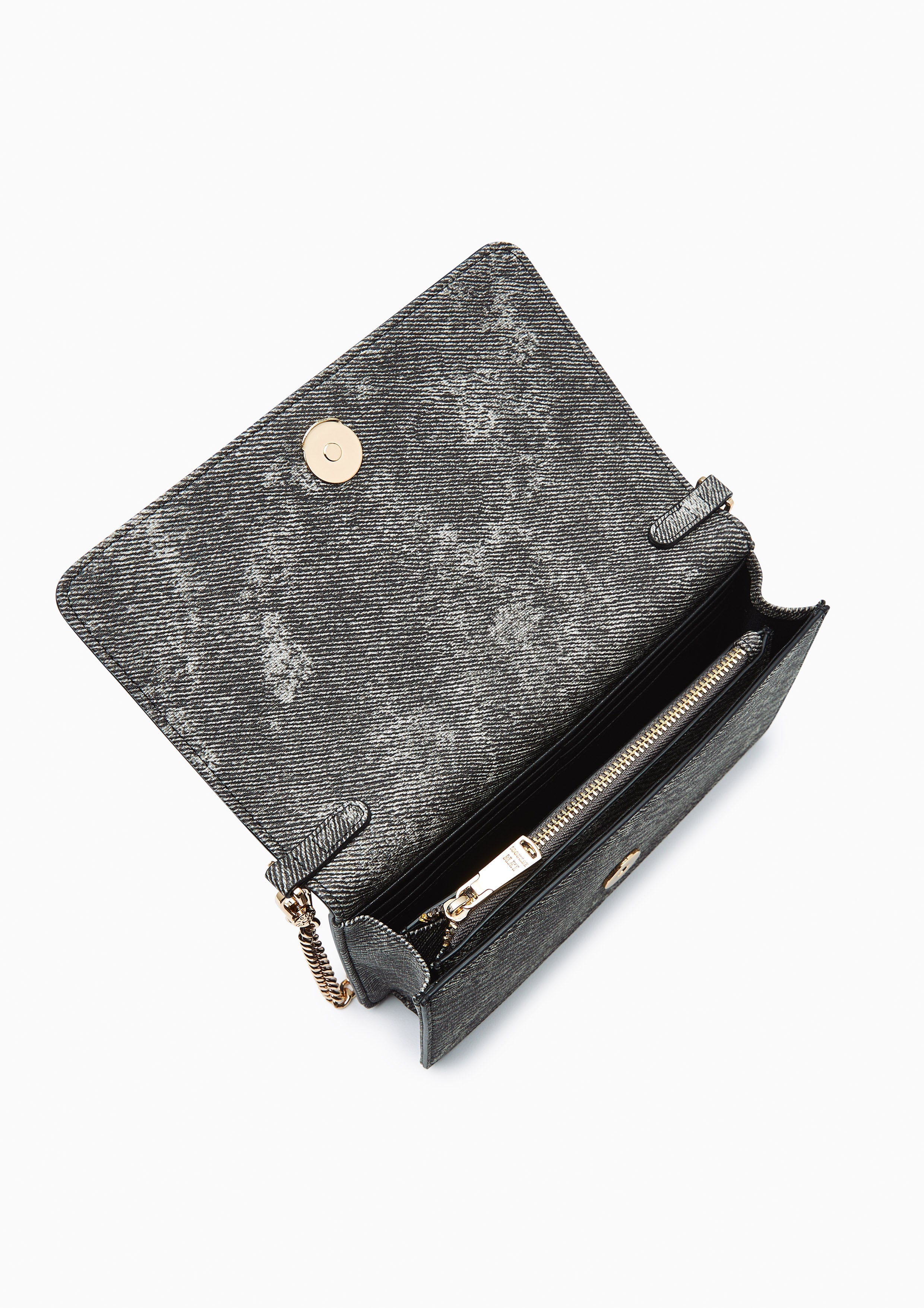 Lola Long Wallet On Chain - Black