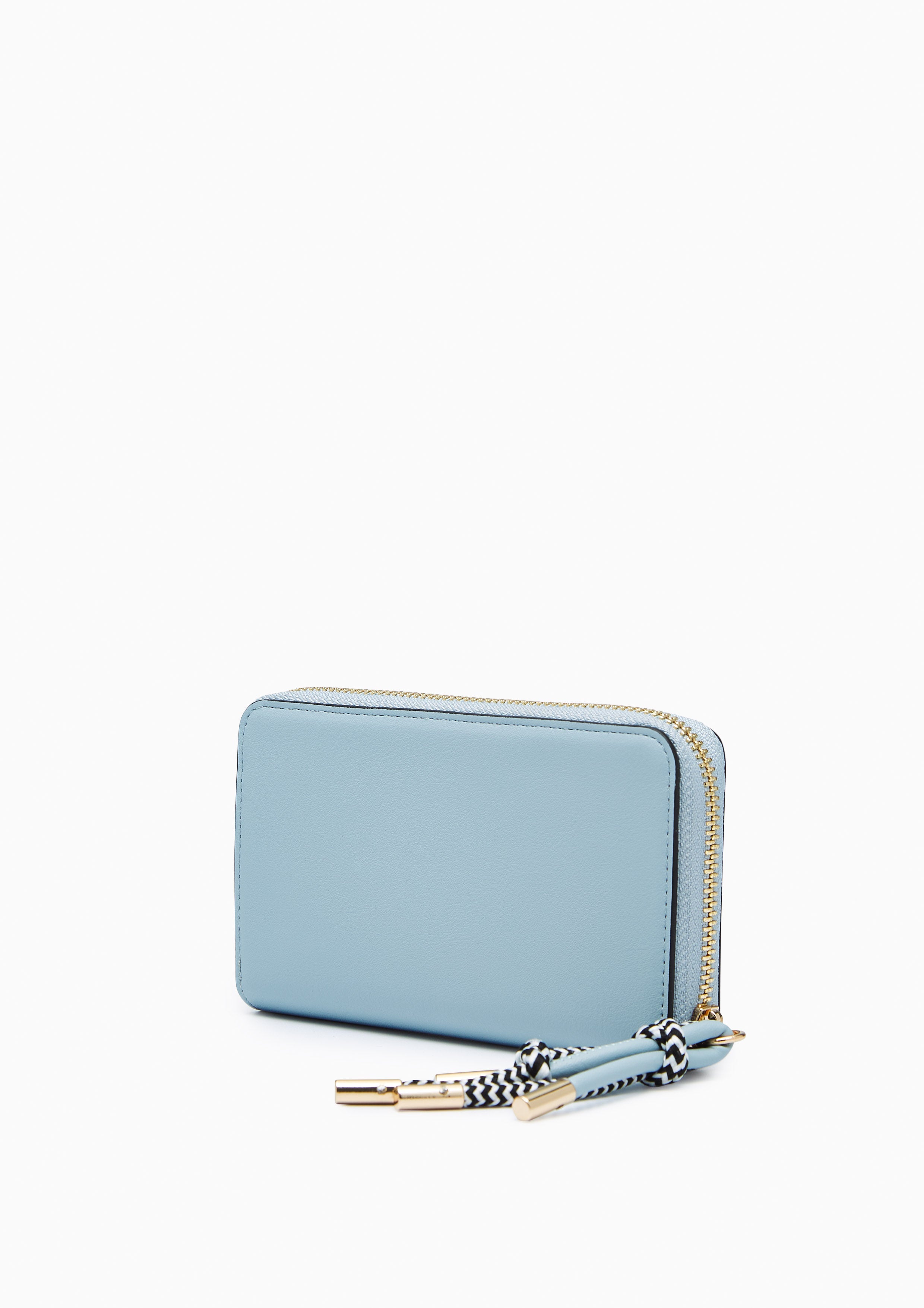 Lola Zip Semi Wallet - Blue