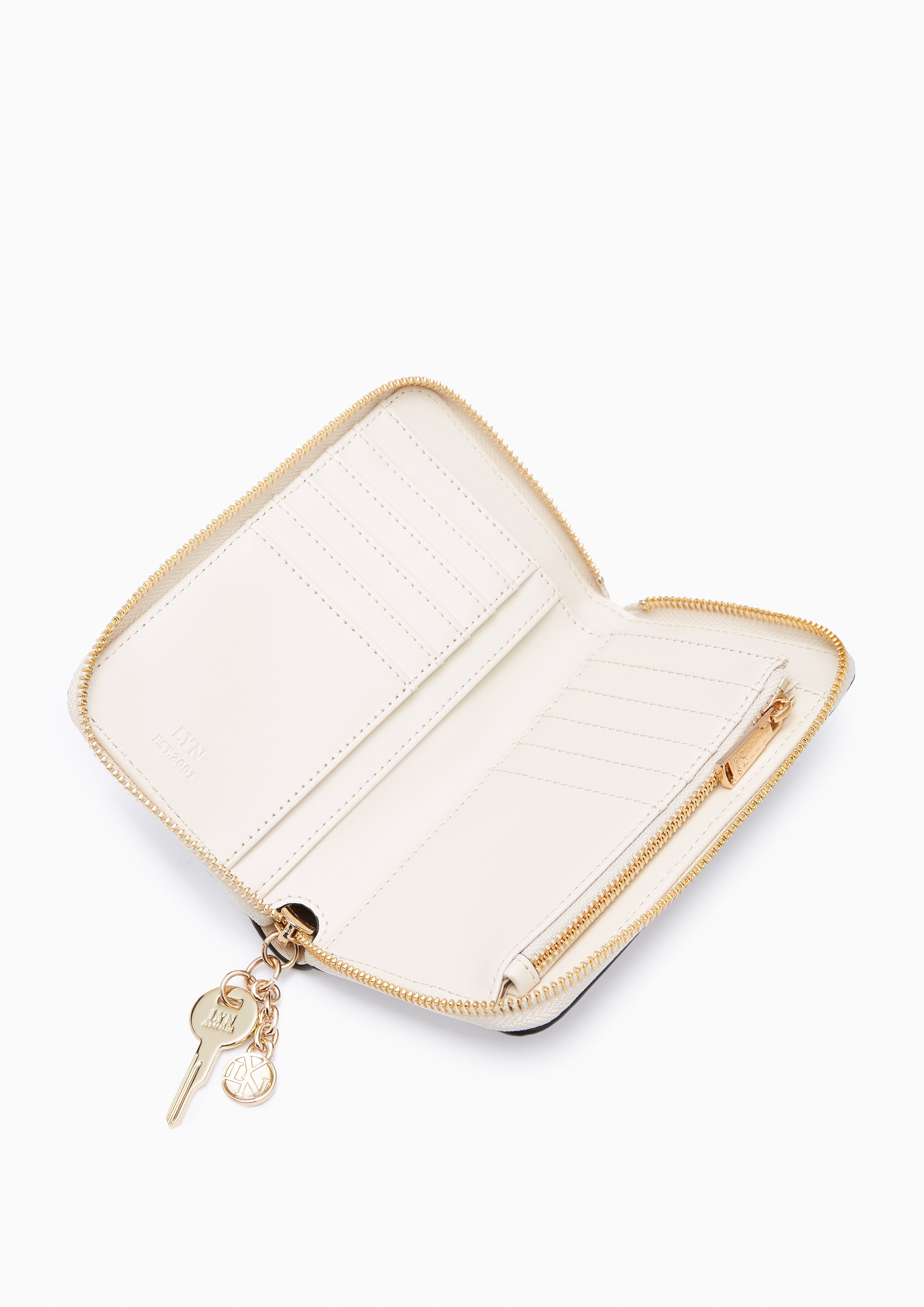 Gastonica Semi  Wallet - Ivory