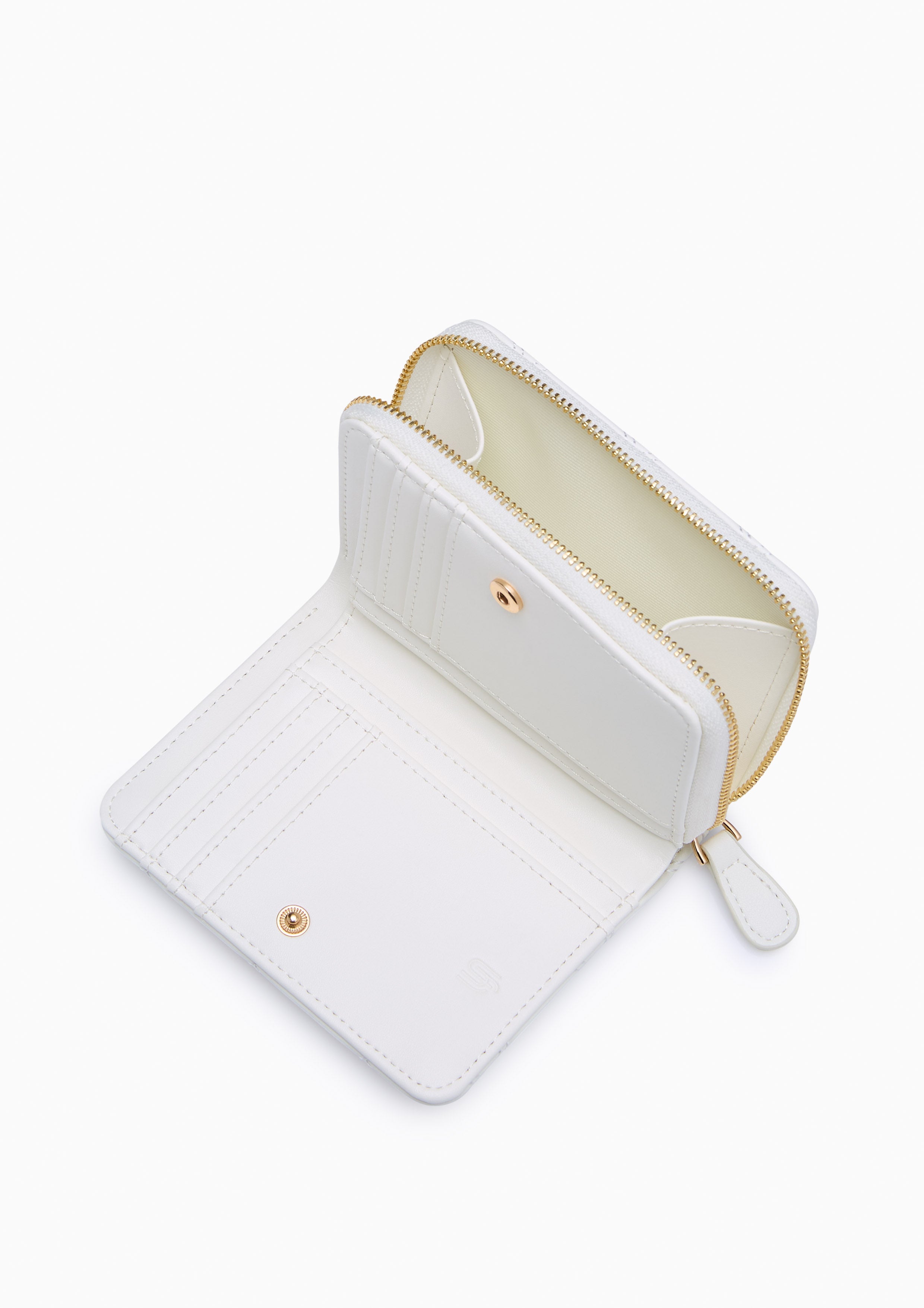Cheryl Infinite  Short Wallet - Ivory