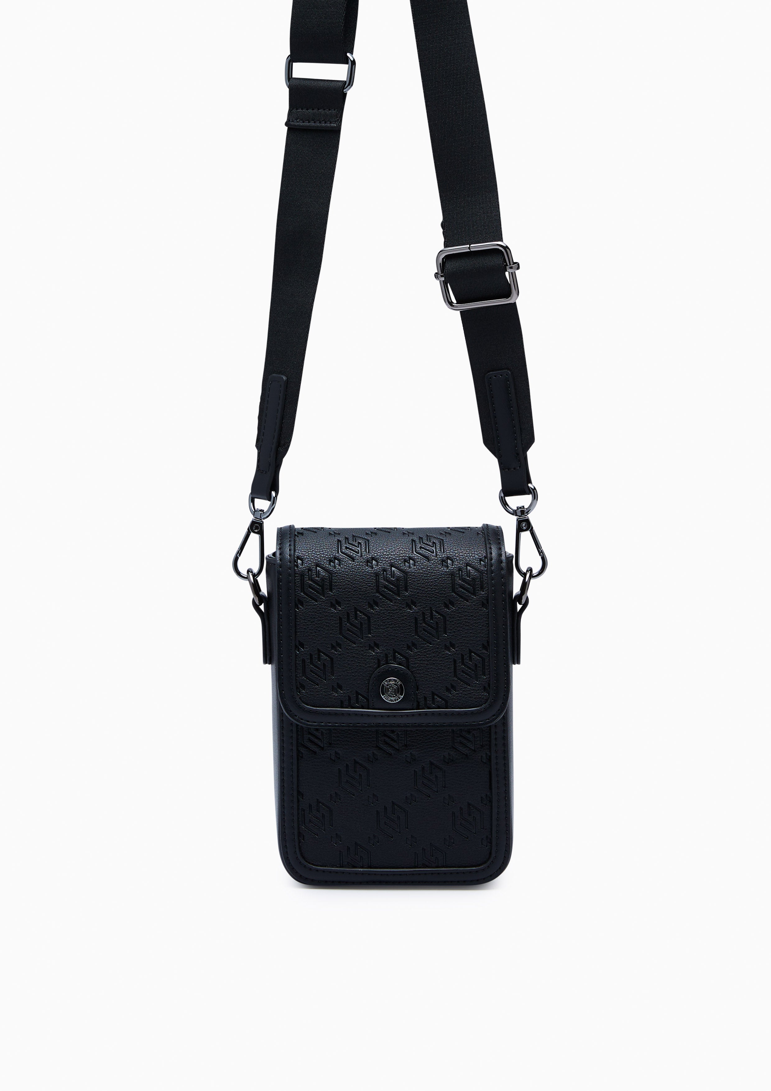 Zoll Infinite Vertical  Crossbody Bag - Black