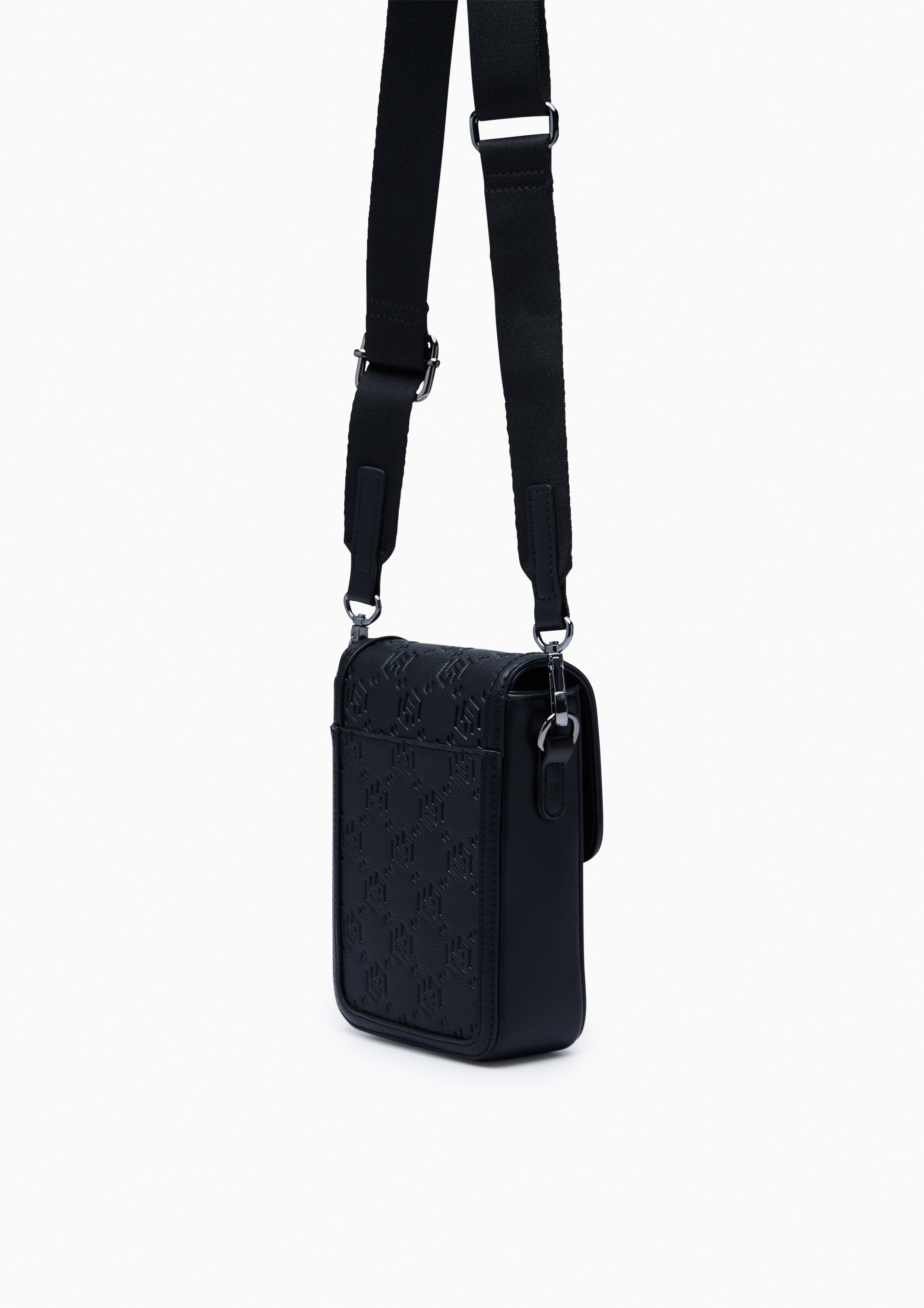 Zoll Infinite Vertical  Crossbody Bag - Black
