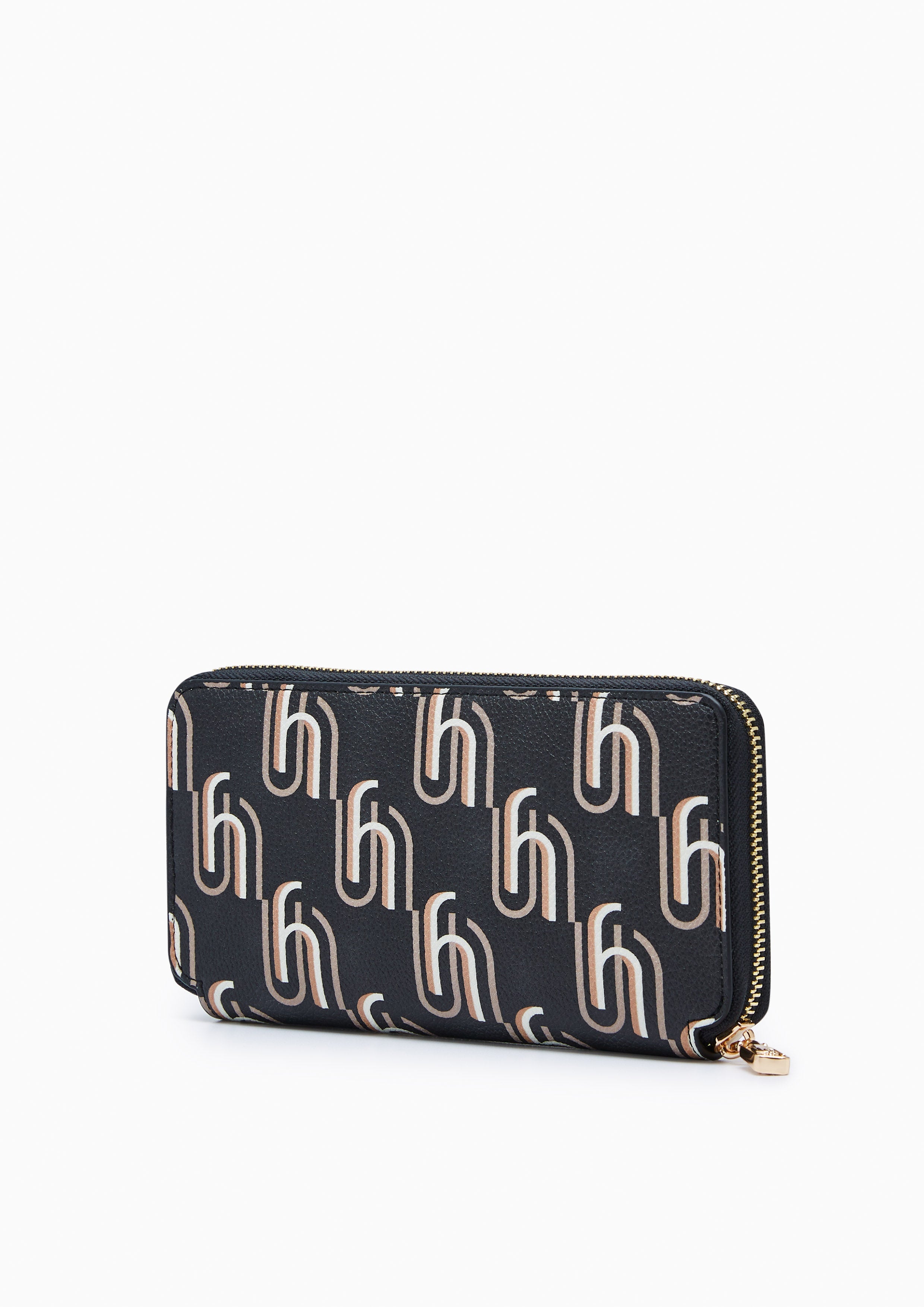 Ivy Infinite Long  Wallets - Printed Black