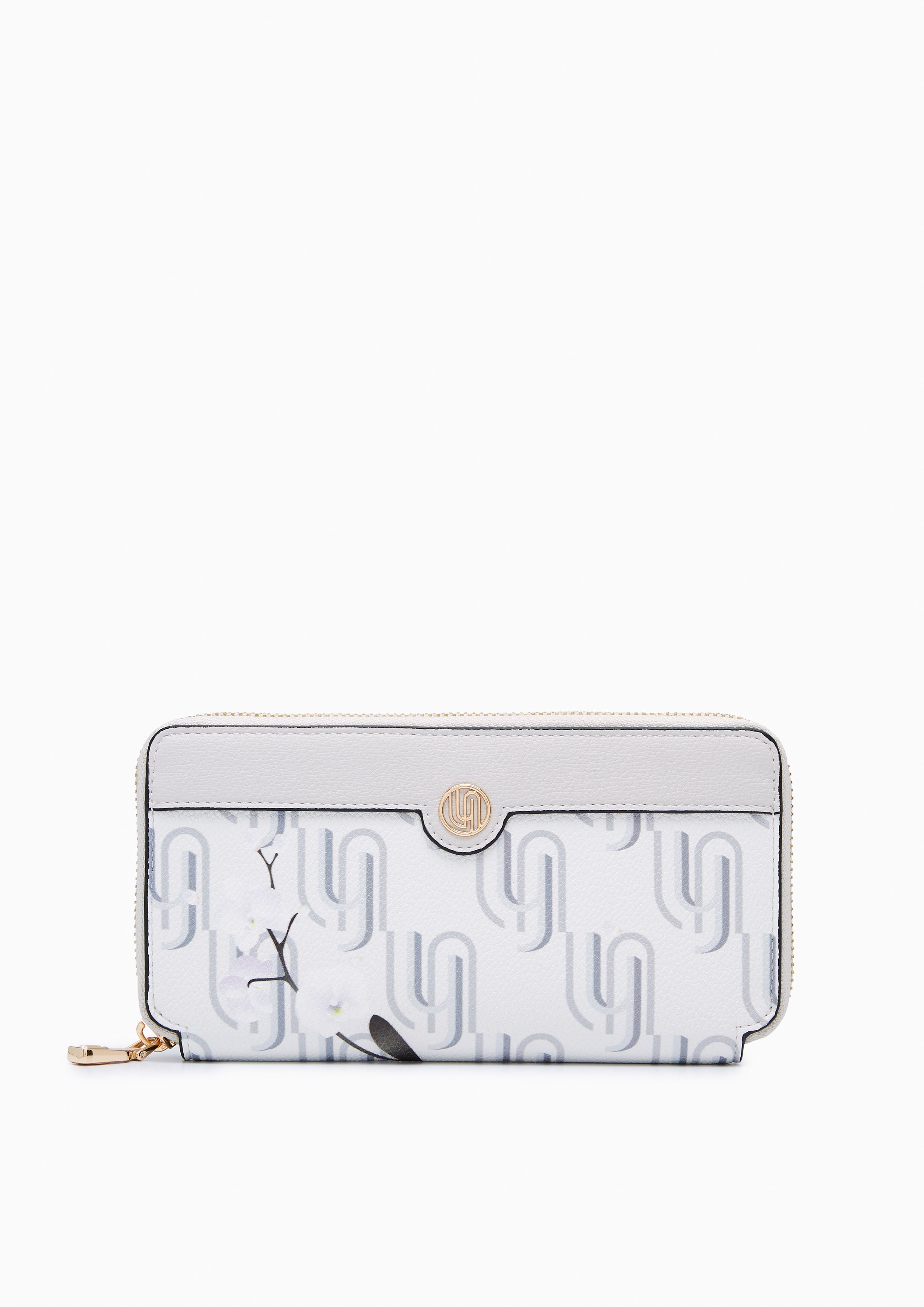 Ivy Infinite Long  Wallets - Printed Grey