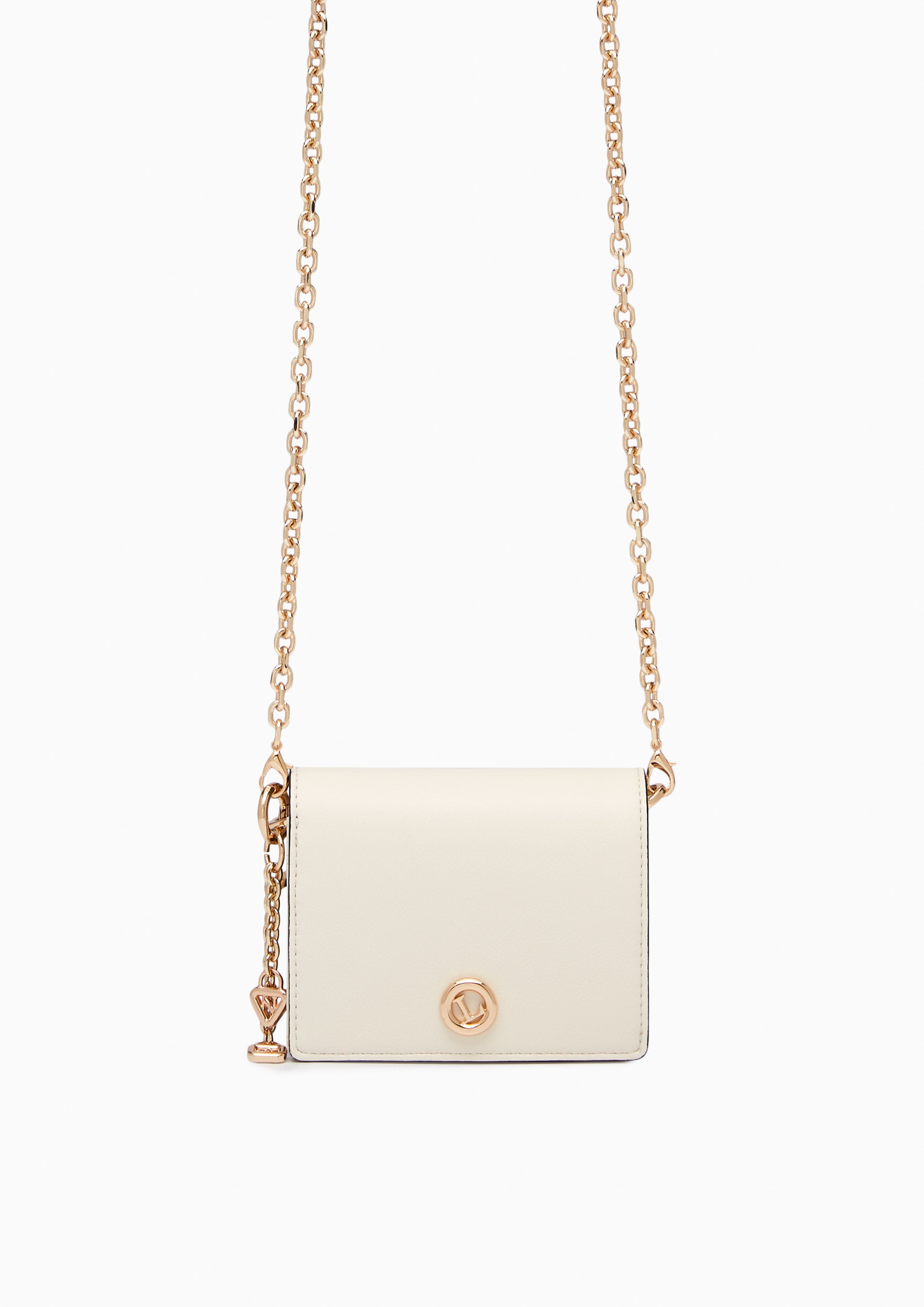 Ringo Short Wallet On Chain - Ivory
