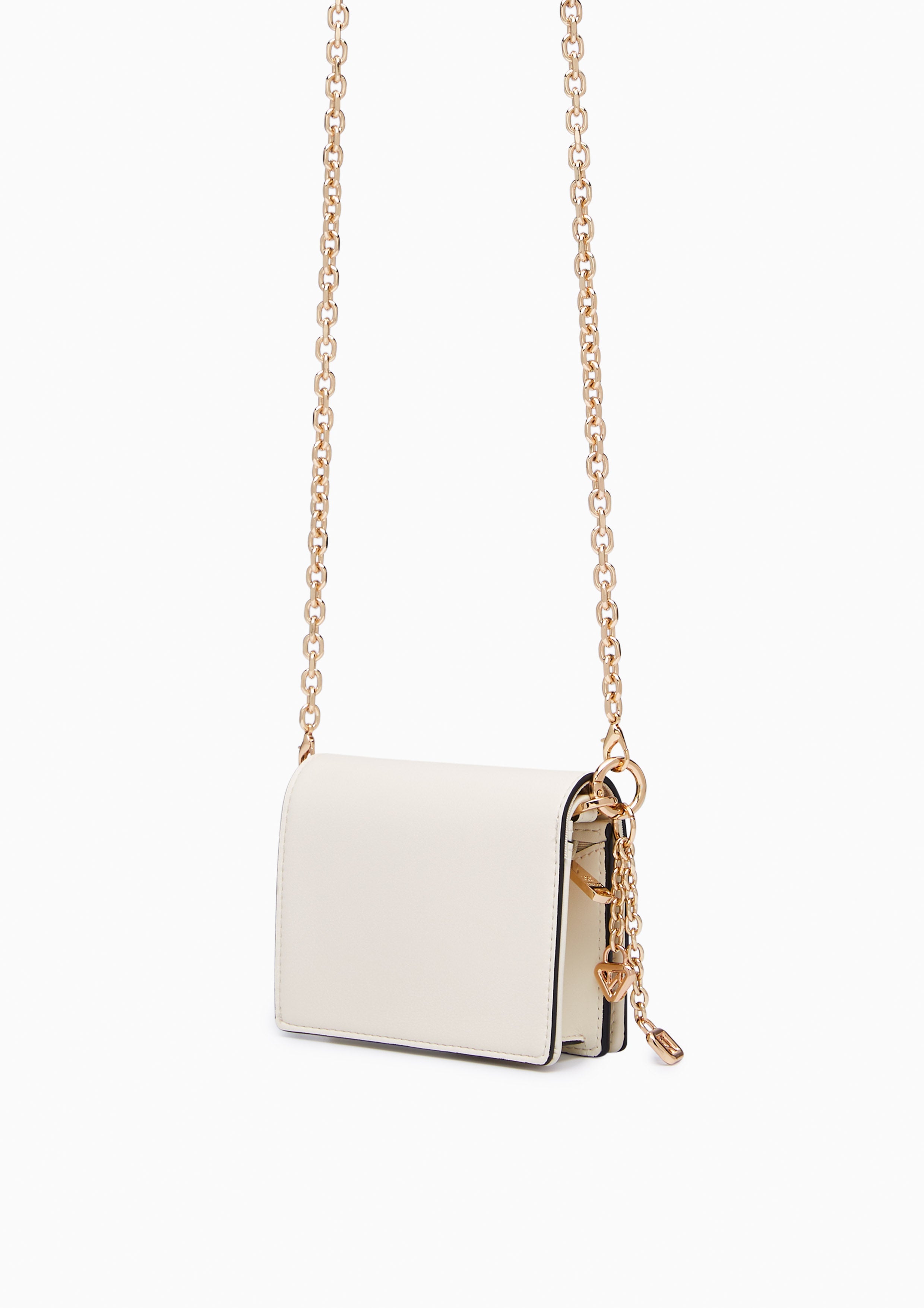 Ringo Short Wallet On Chain - Ivory