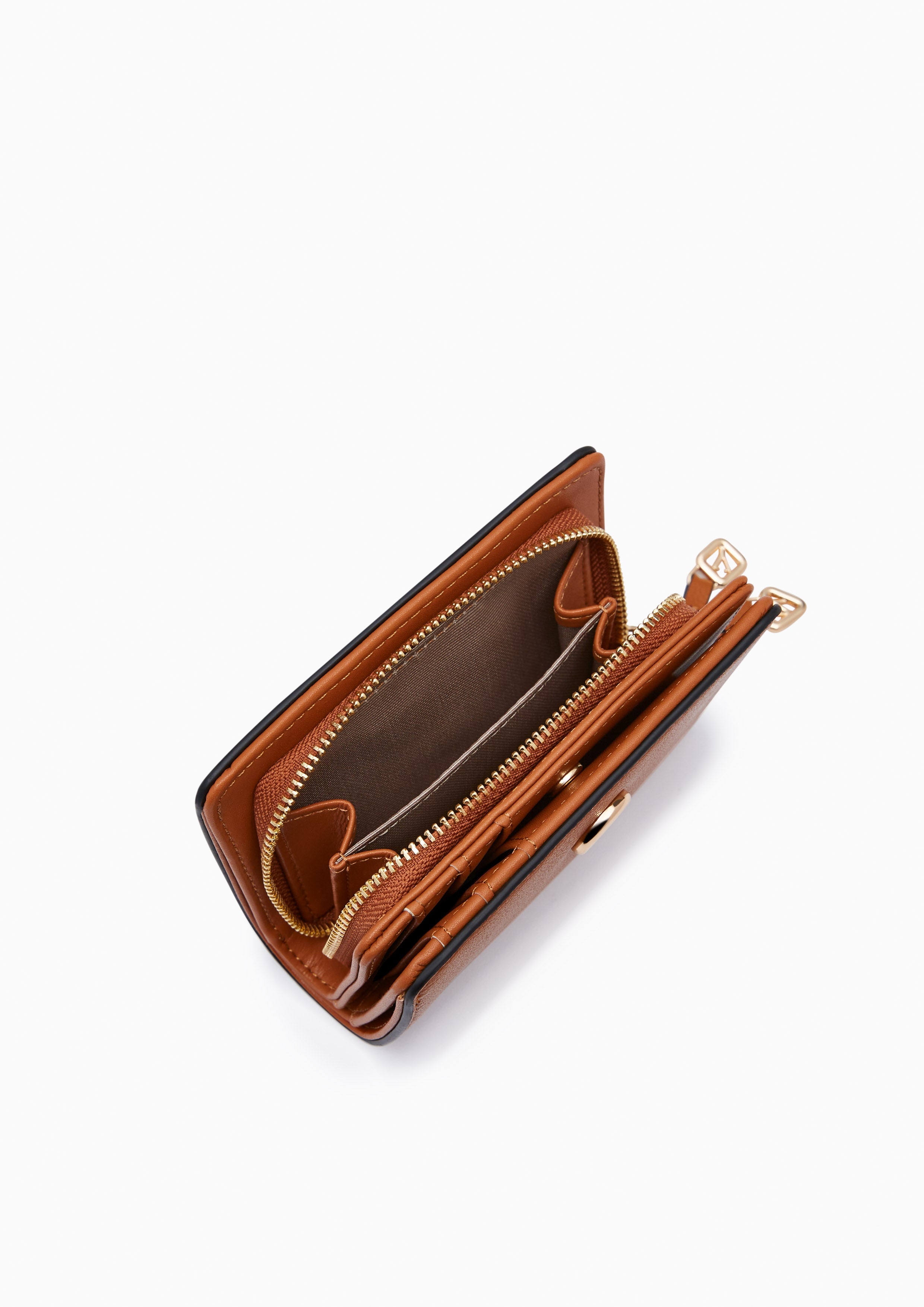 Ringo Semi Wallet - Brown