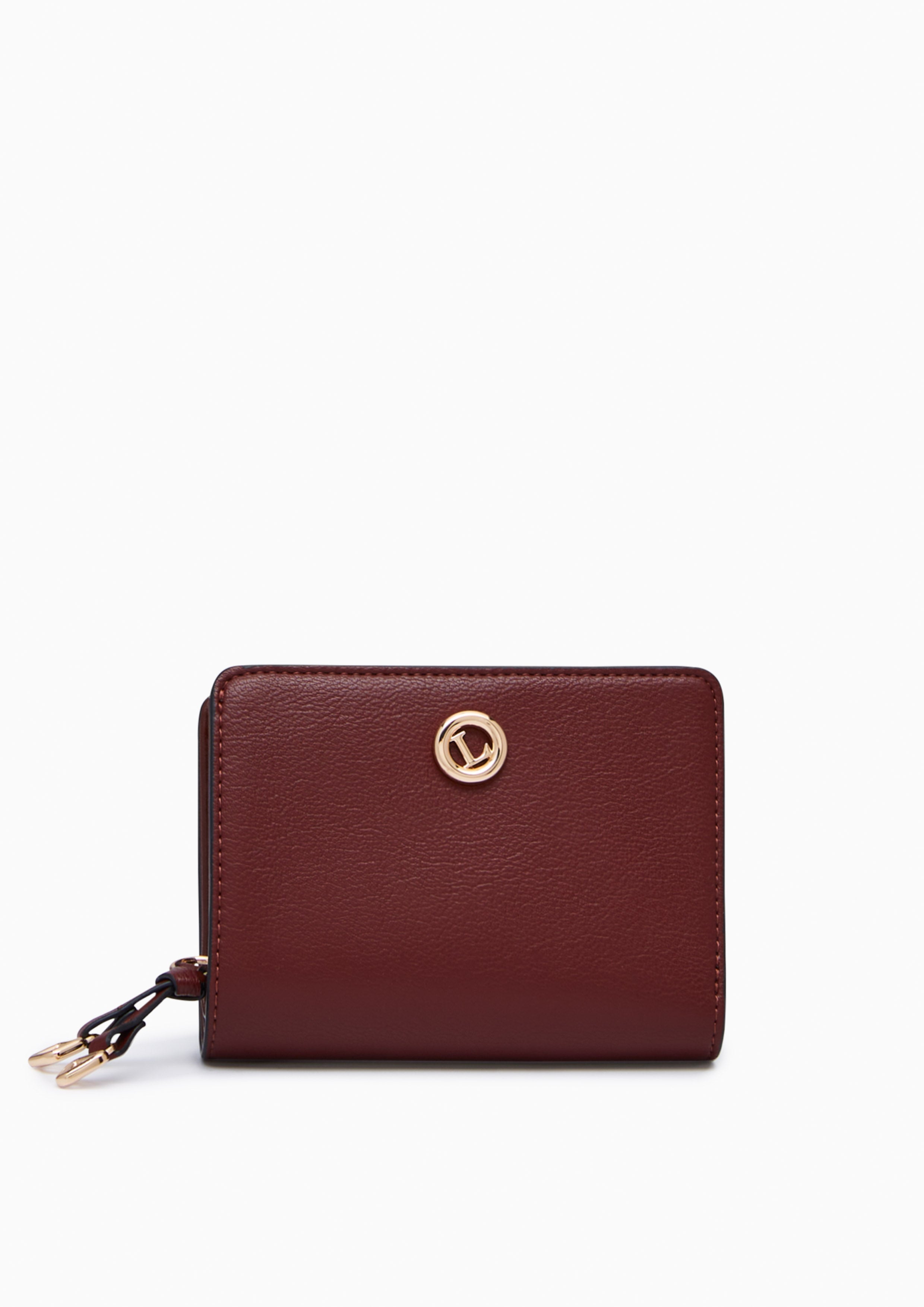 Ringo Semi Wallet - Dark Red