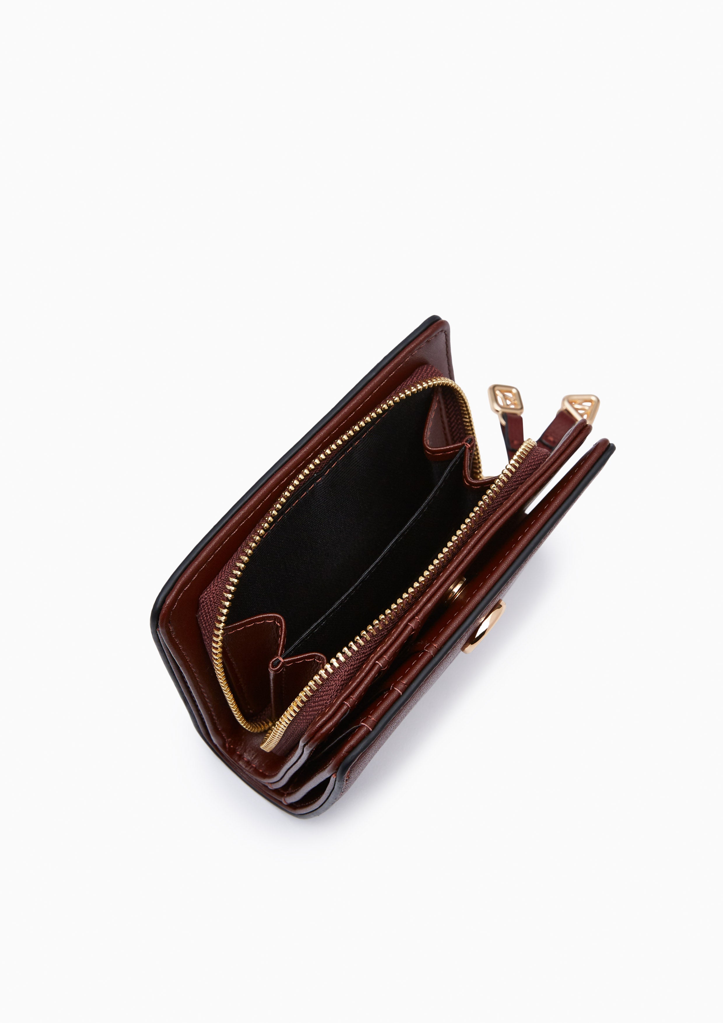 Ringo Semi Wallet - Dark Red