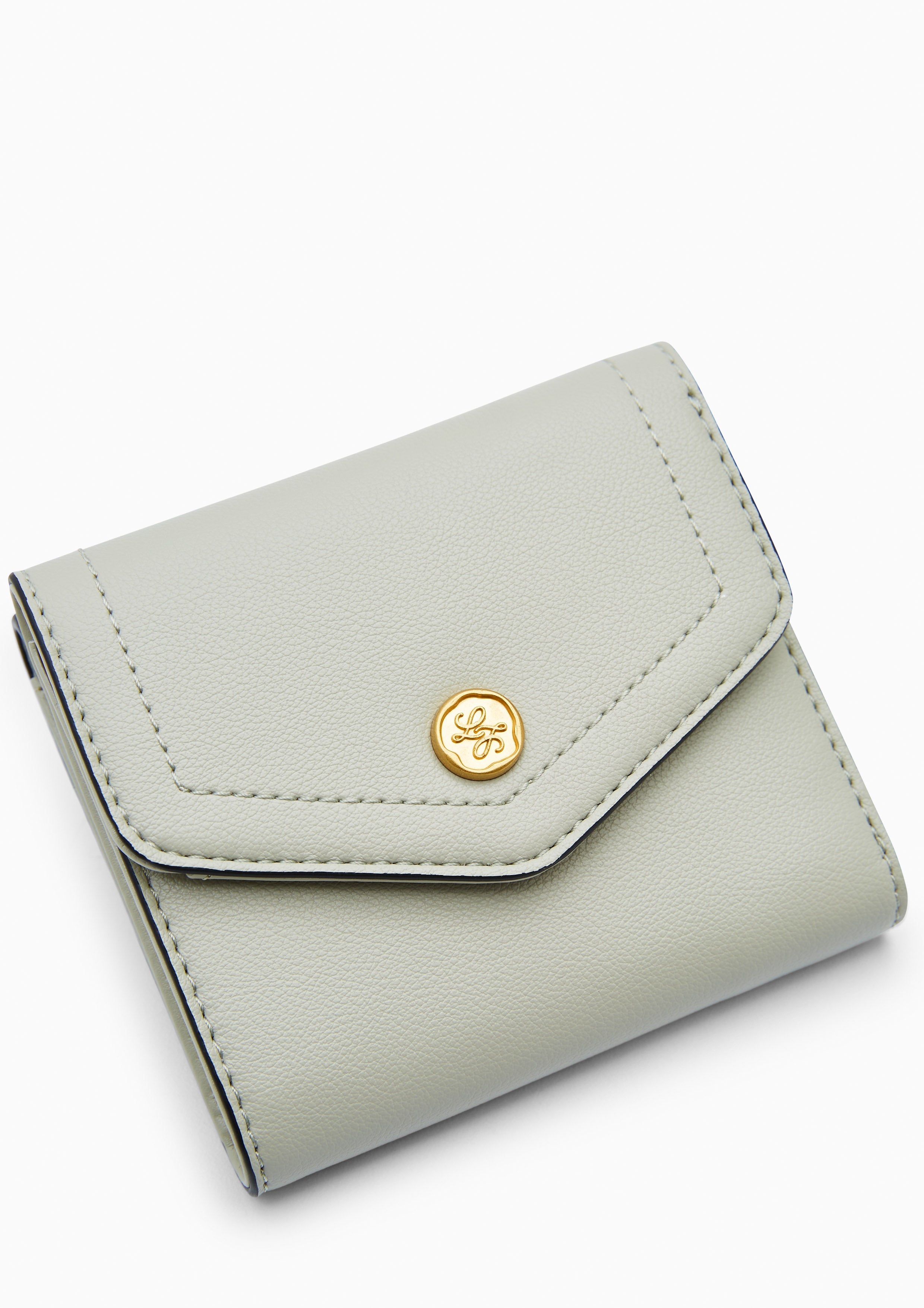 Atelier Short Flap  Wallet - Grey