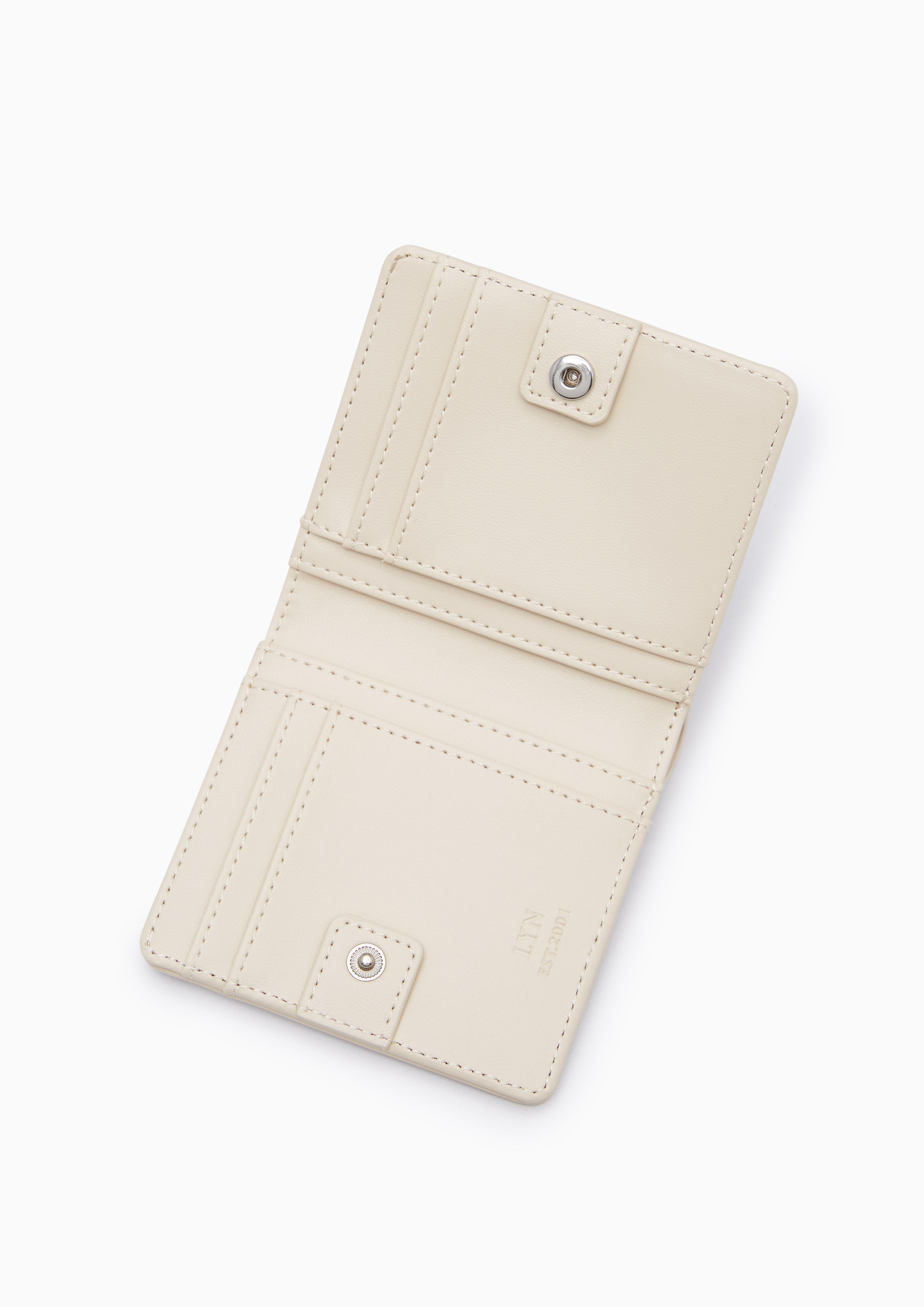 Jardin Compack Wallet - Ivory