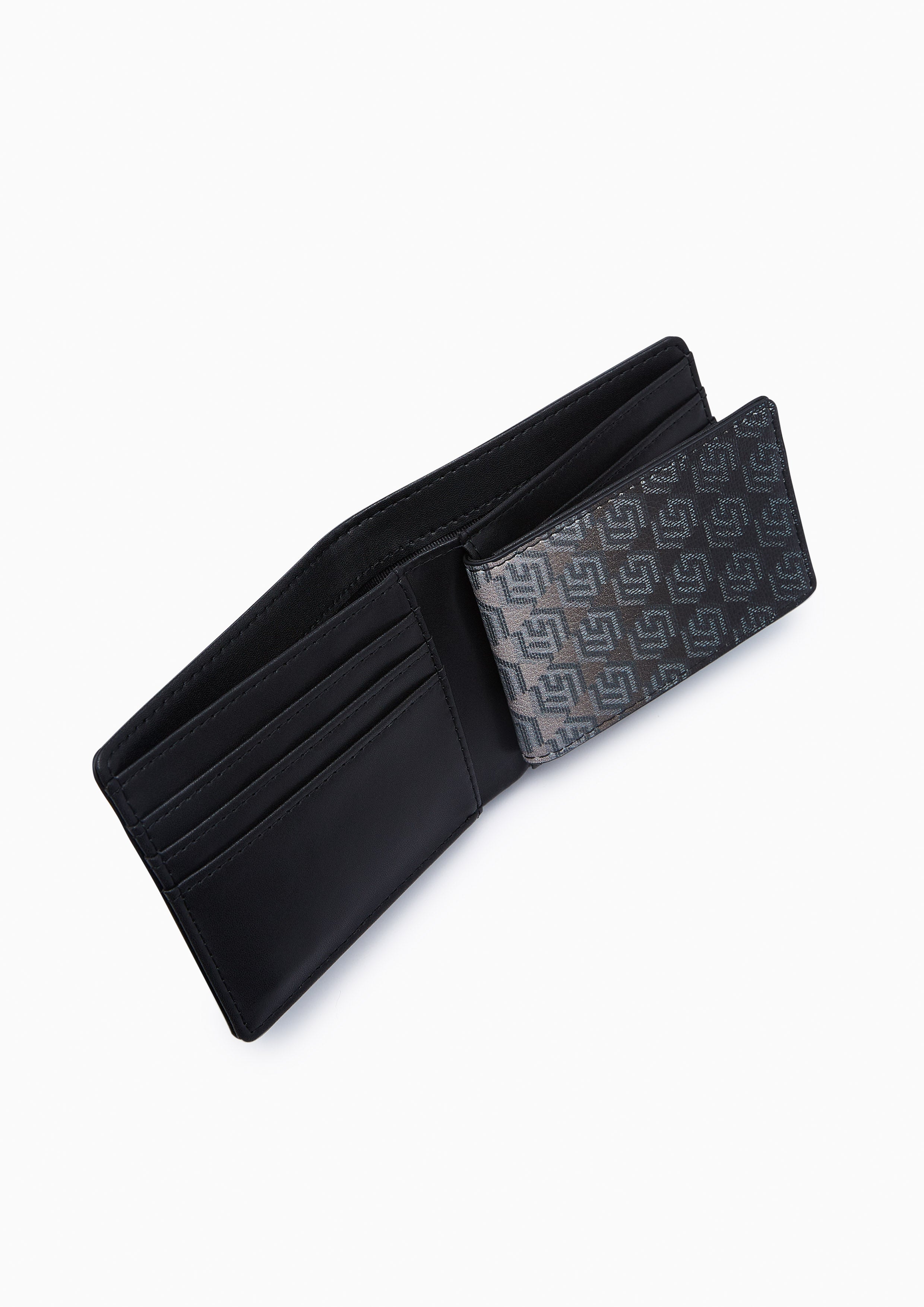 Jacob Infinite Bi-Fold  Wallet - Printed Black