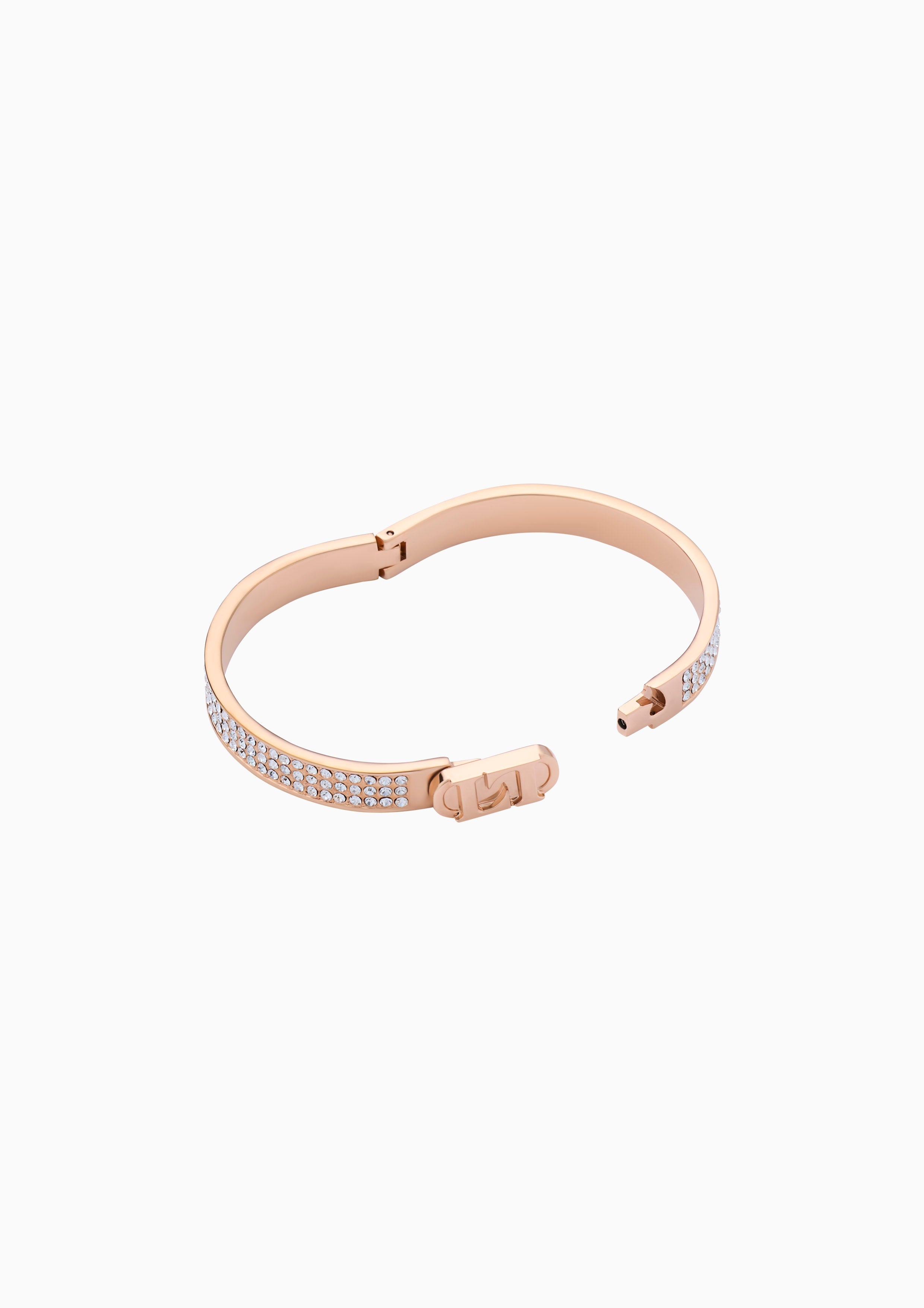 Miss Abigail Gem Bangel Xs  - Rose Gold