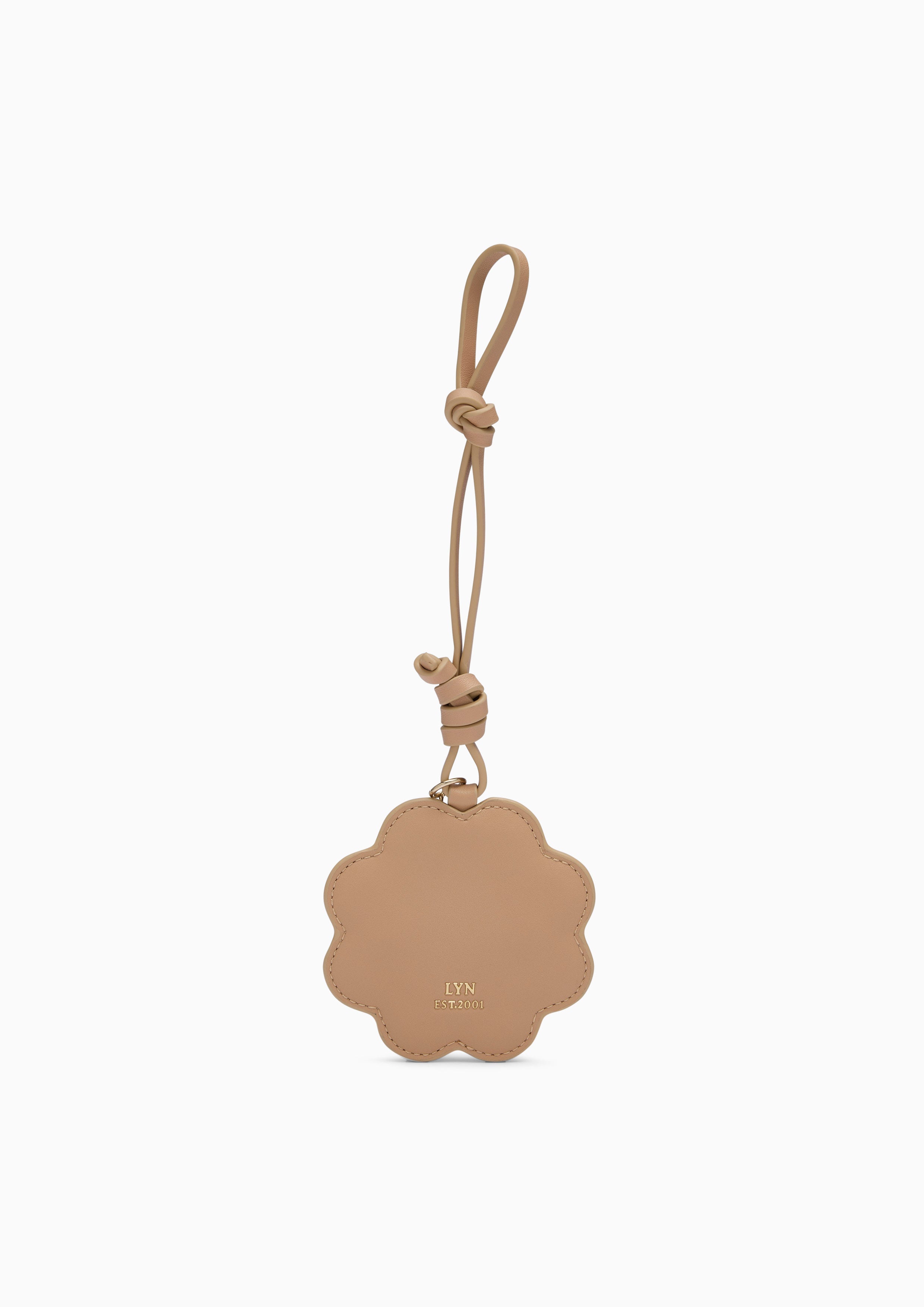 Pondering Keychain - Dark Brown