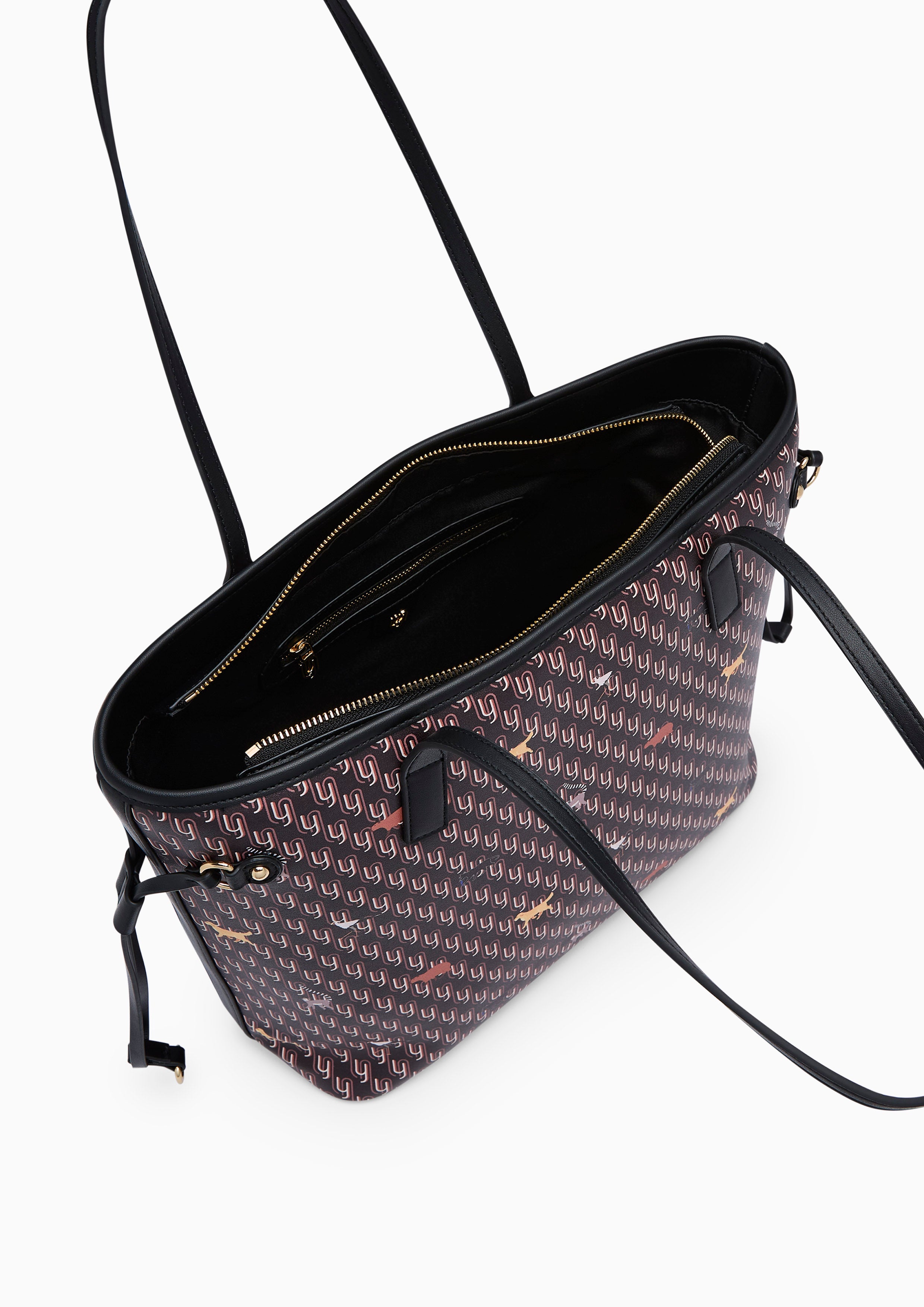 Amitie Infinite  XL Tote Bag - Printed Black