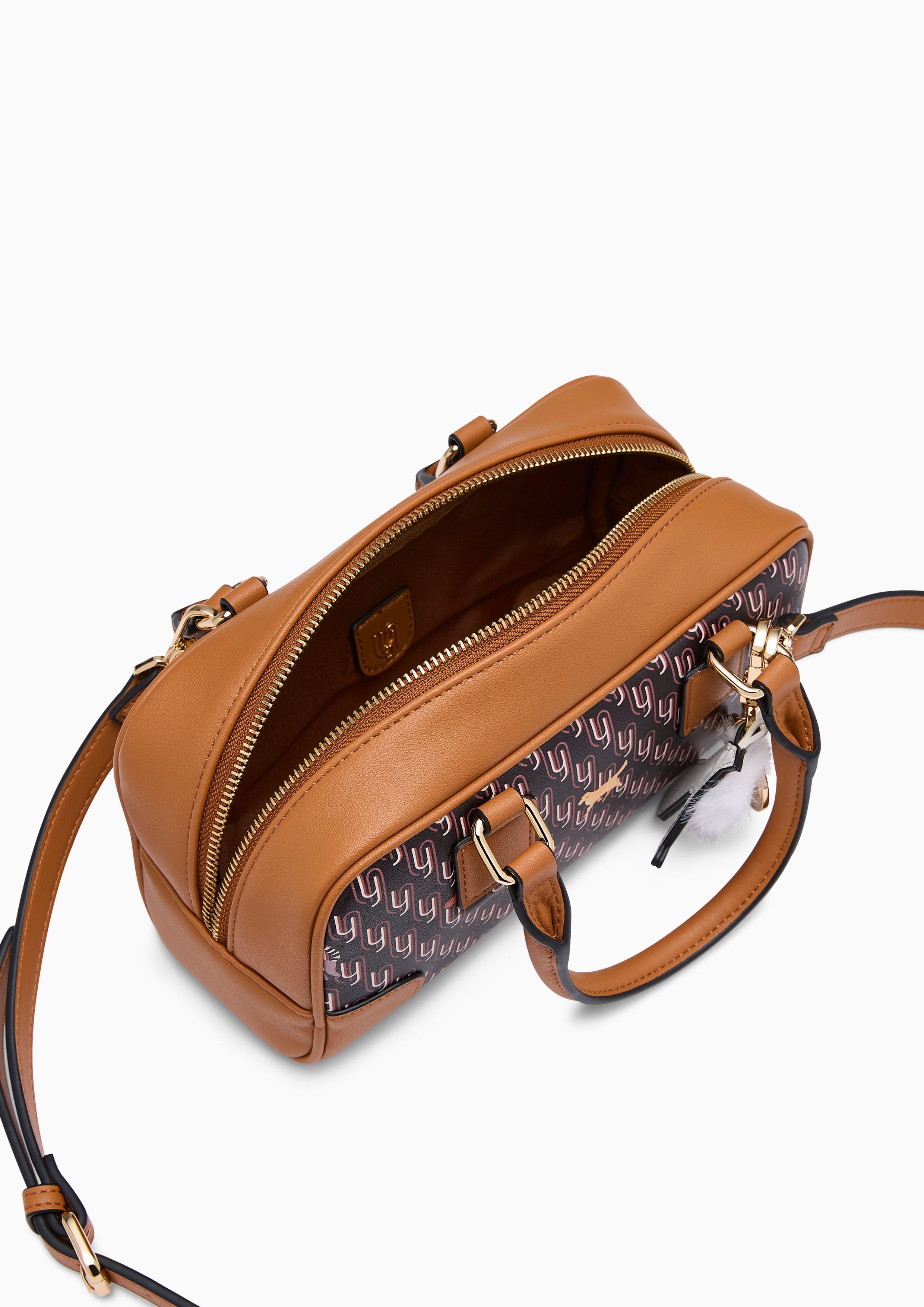 Amitie Jungle Infinite Top S Handbag - Printed Black