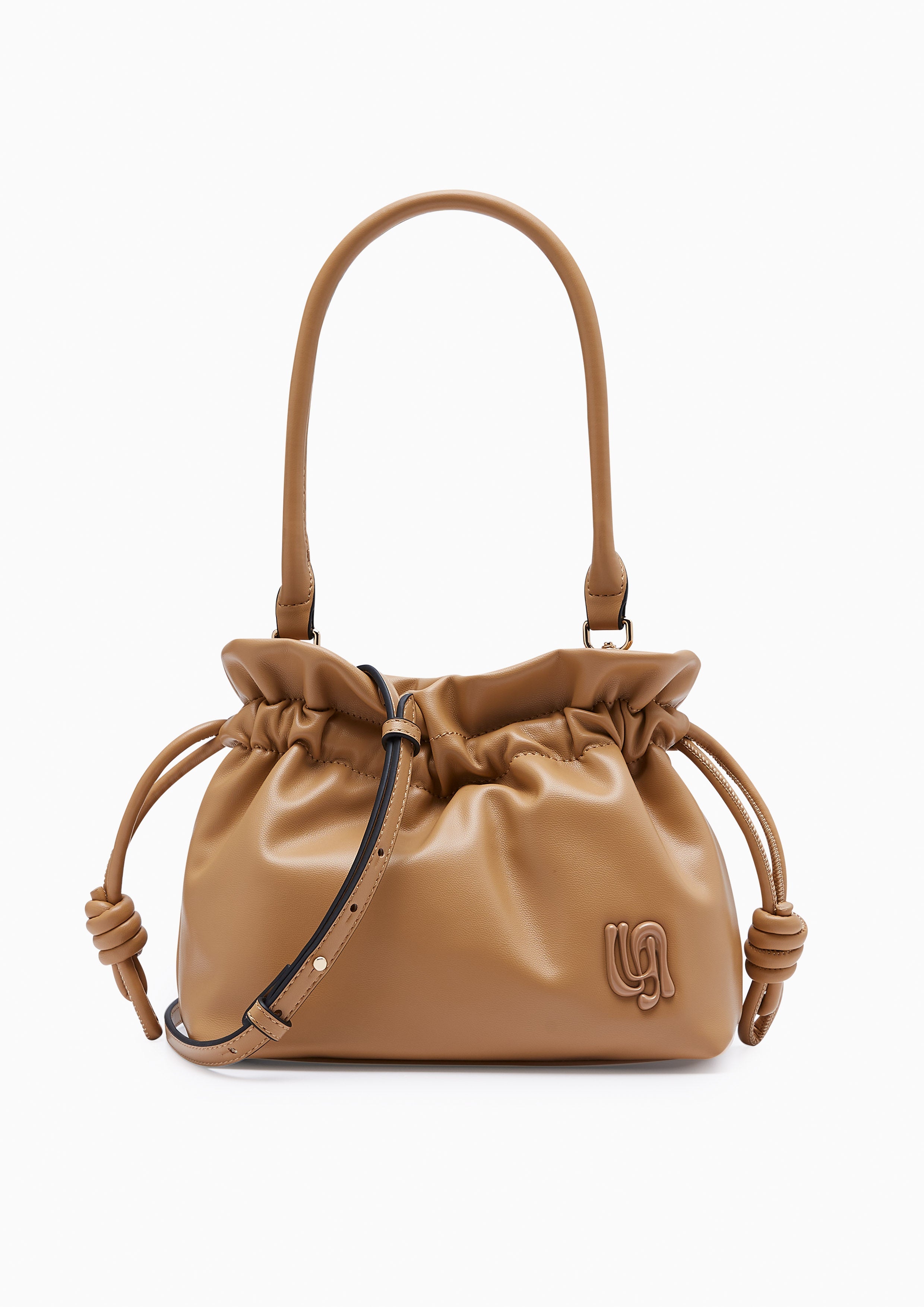 Fawn Infinite  Crossbody Bag - Light Beige