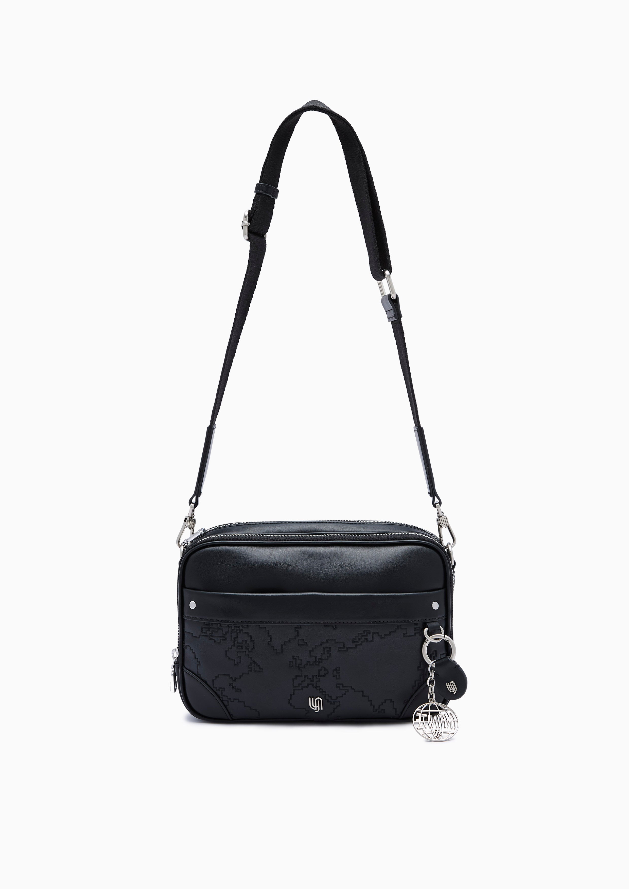 Atlas Infinite  M Crossbody Bag - Black