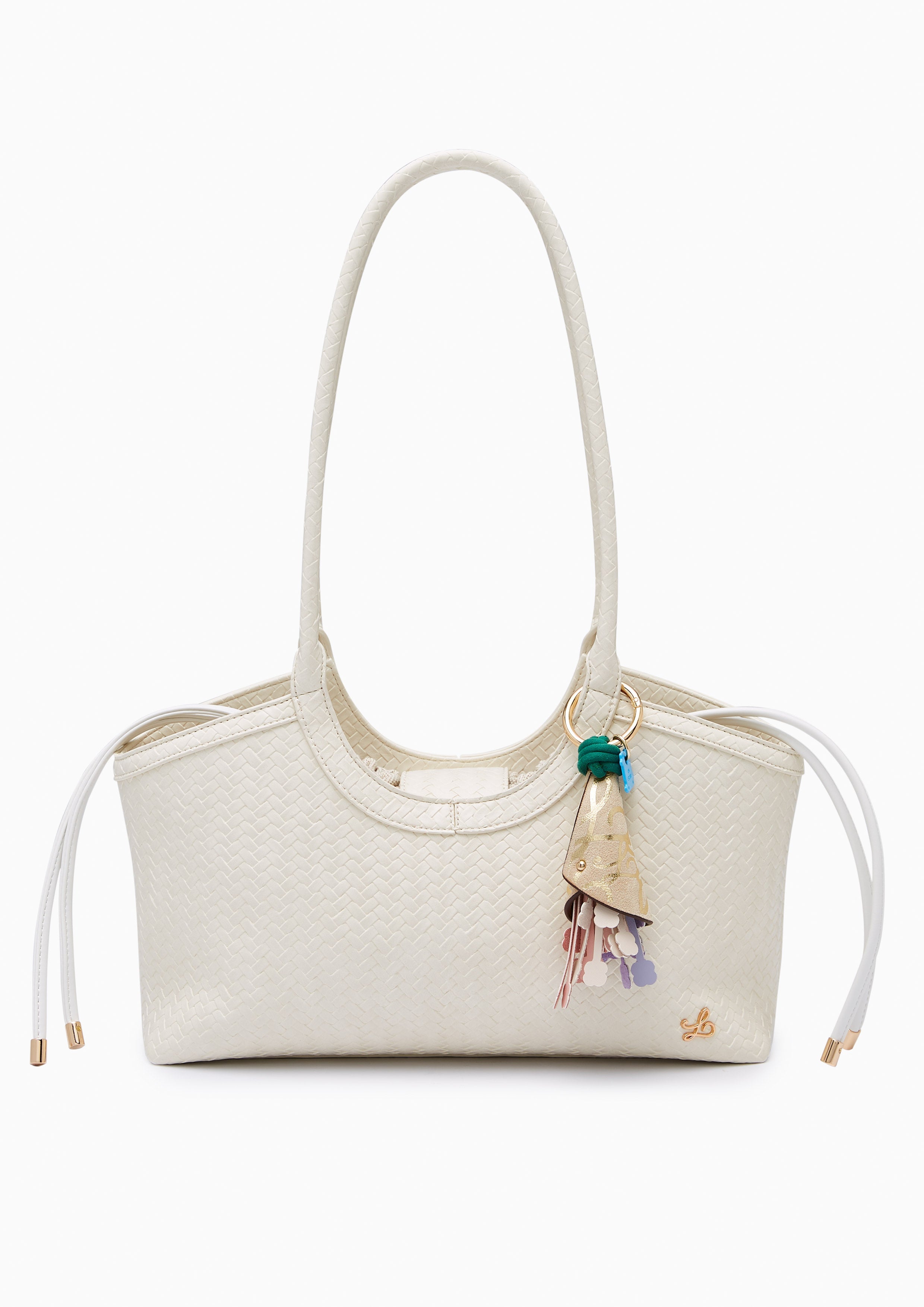 Snappy Handle M Handbag - Off-White