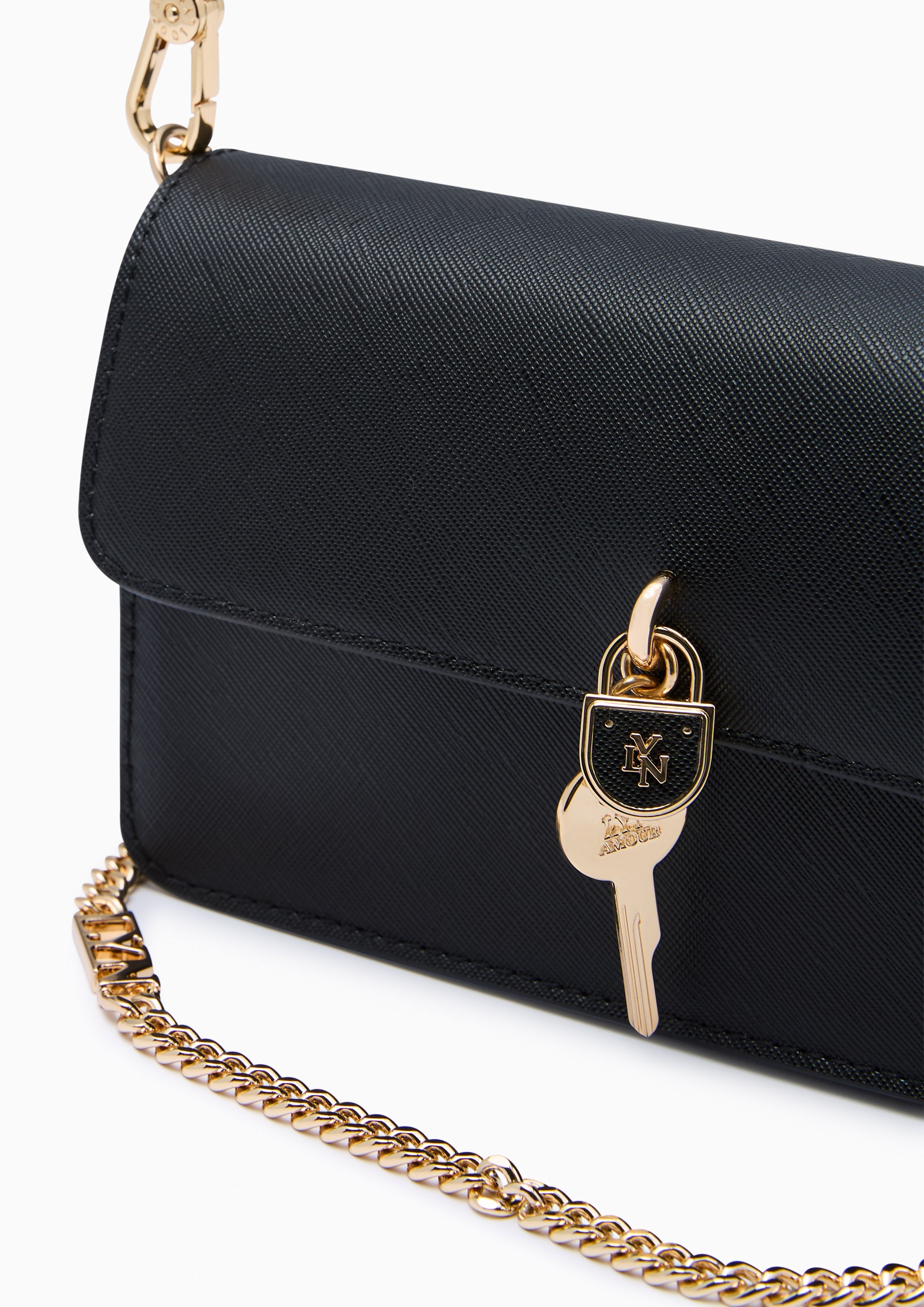 Addison Mini  Crossbody Bag- Black