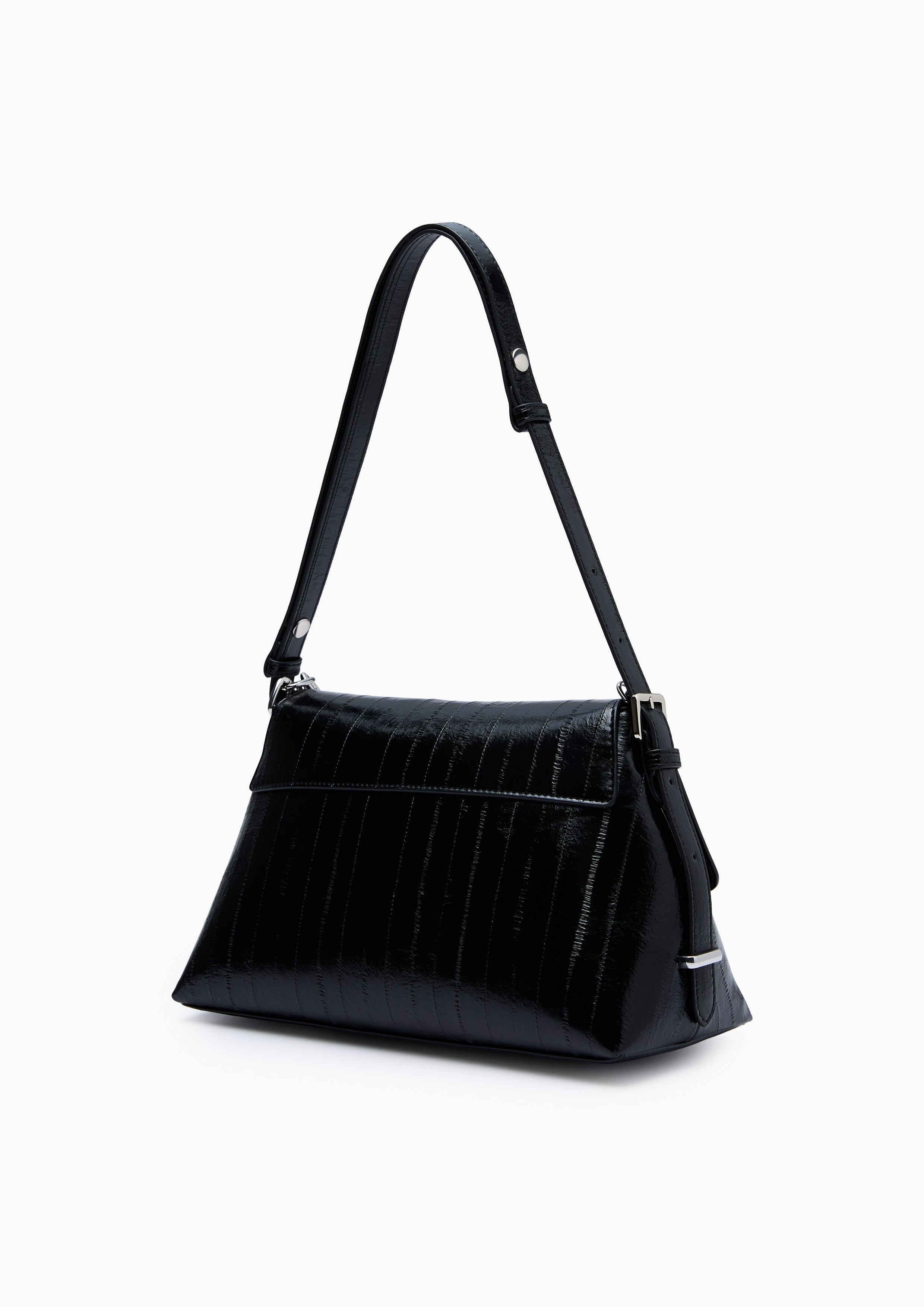 Alicia  M Shoulder Bag - Black