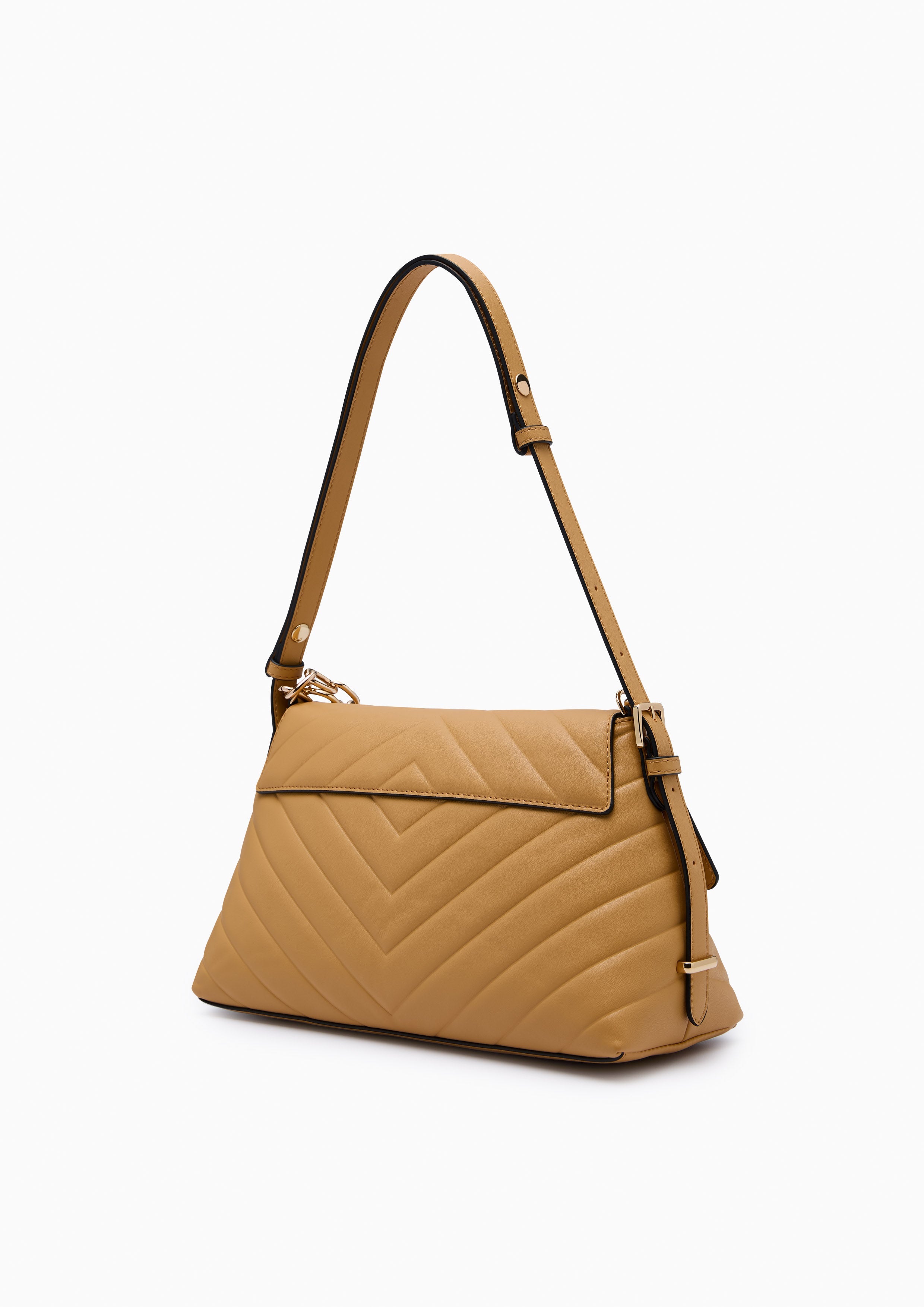Alicia  M Shoulder Bag - Brown
