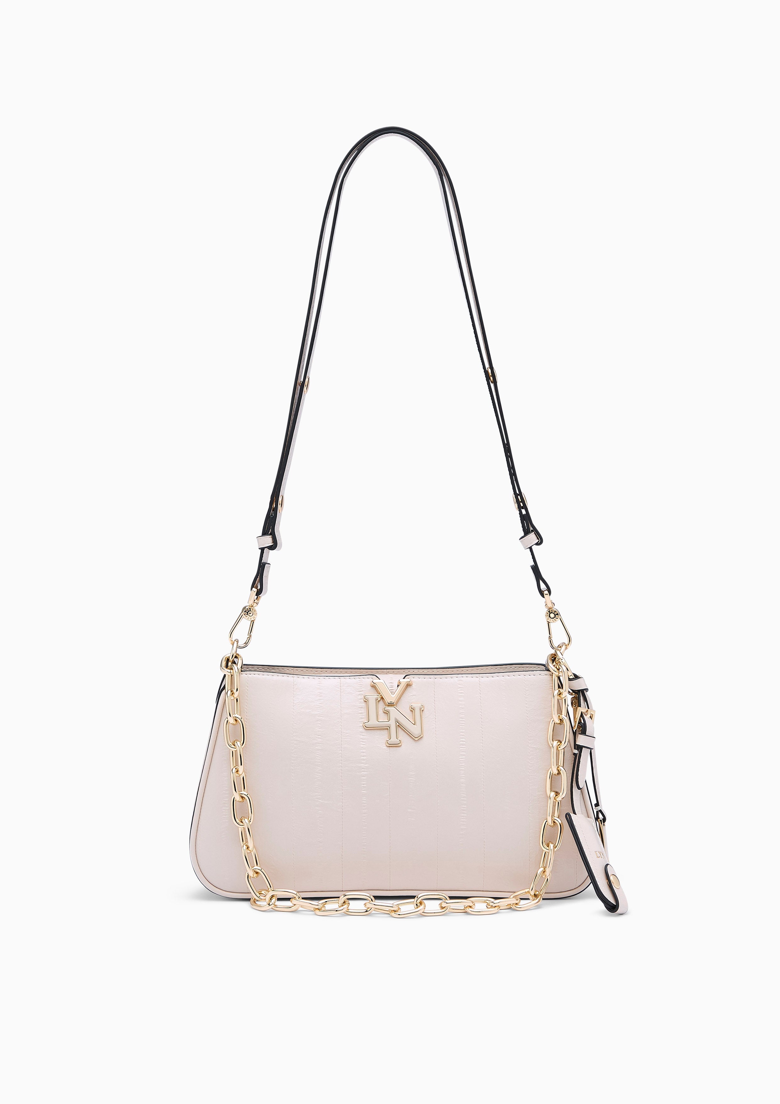 Alicia  S Shoulder Bag - Light Beige