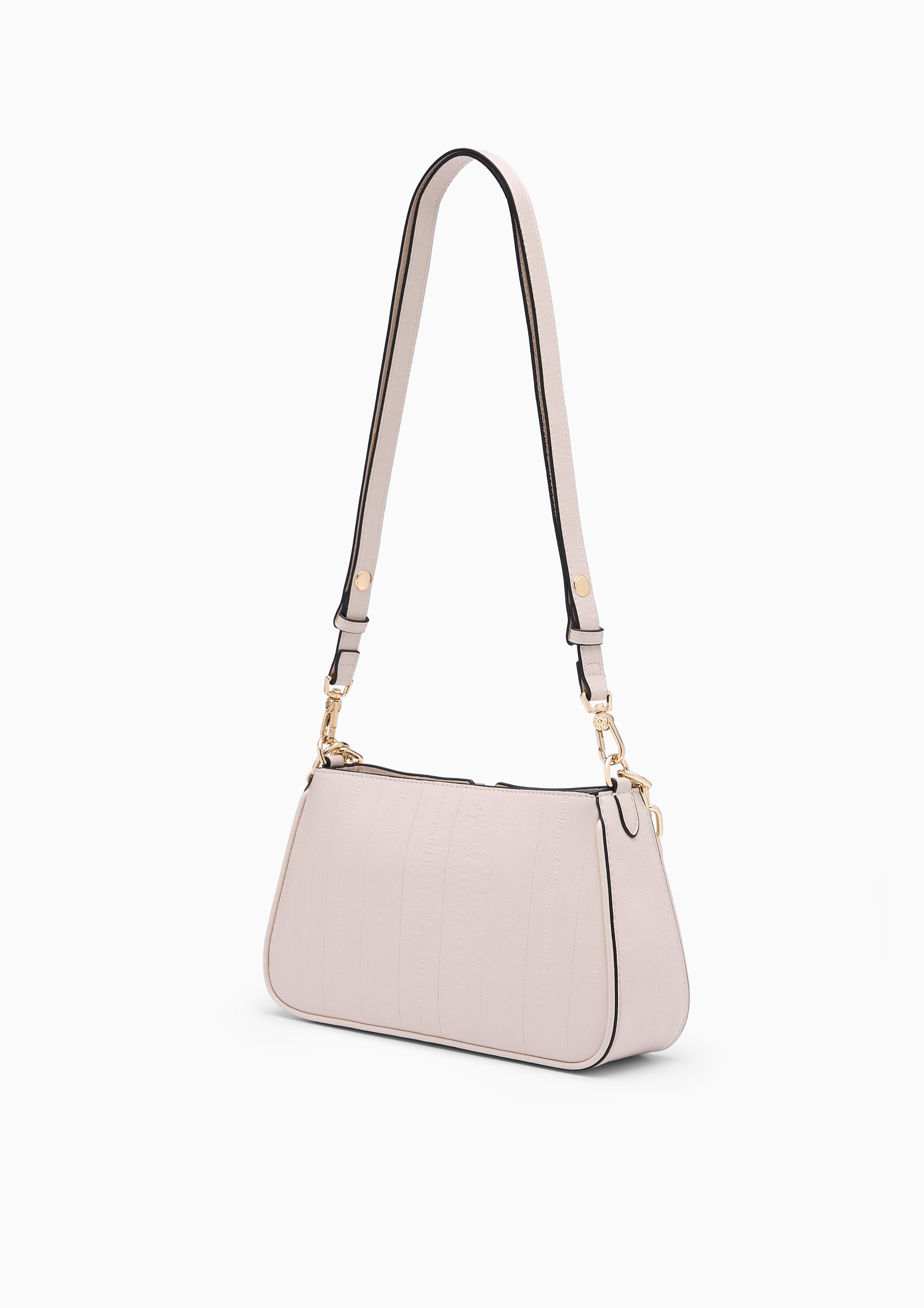 Alicia  S Shoulder Bag - Light Beige