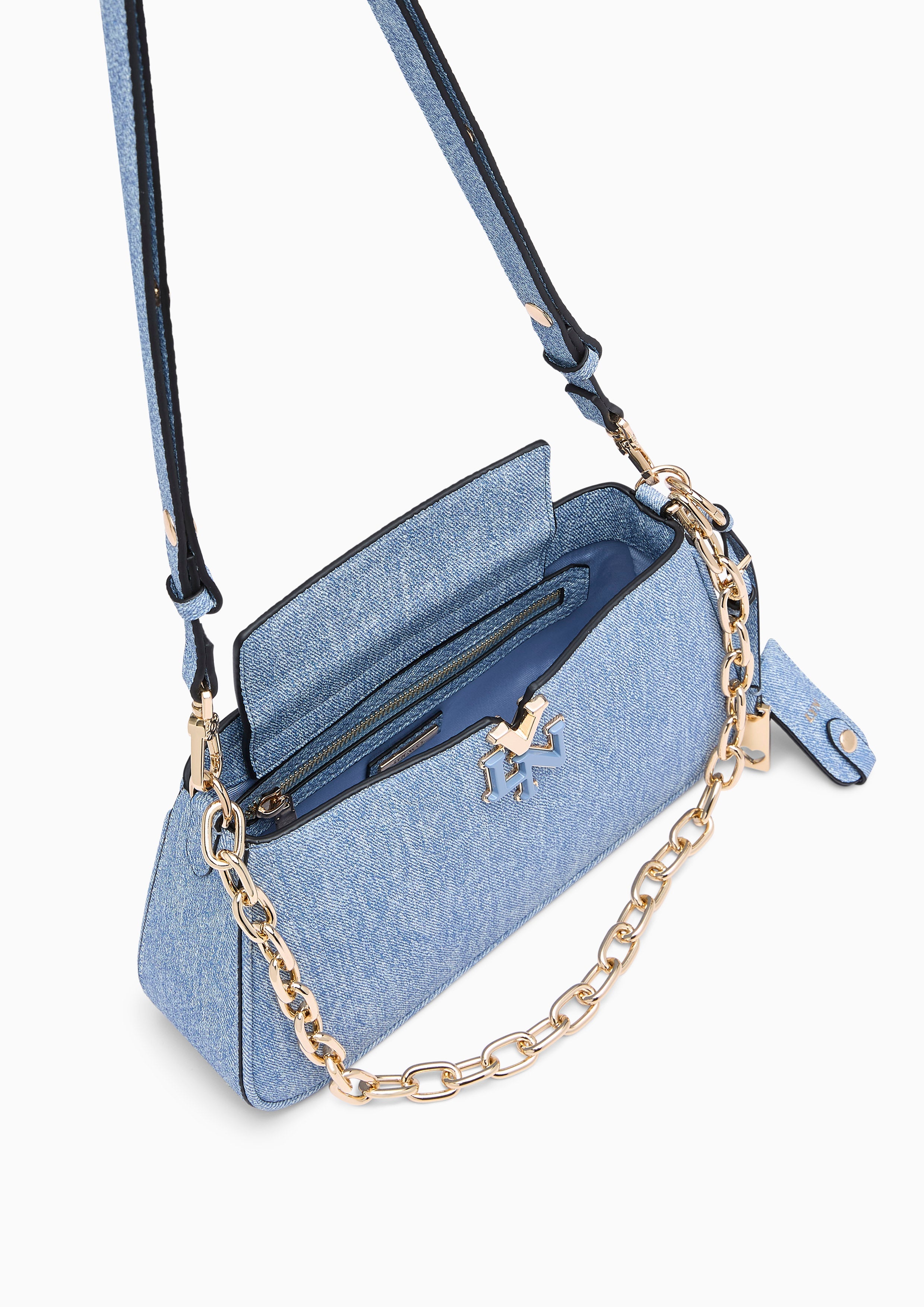 Alicia  S Shoulder Bag - Blue Variation 2