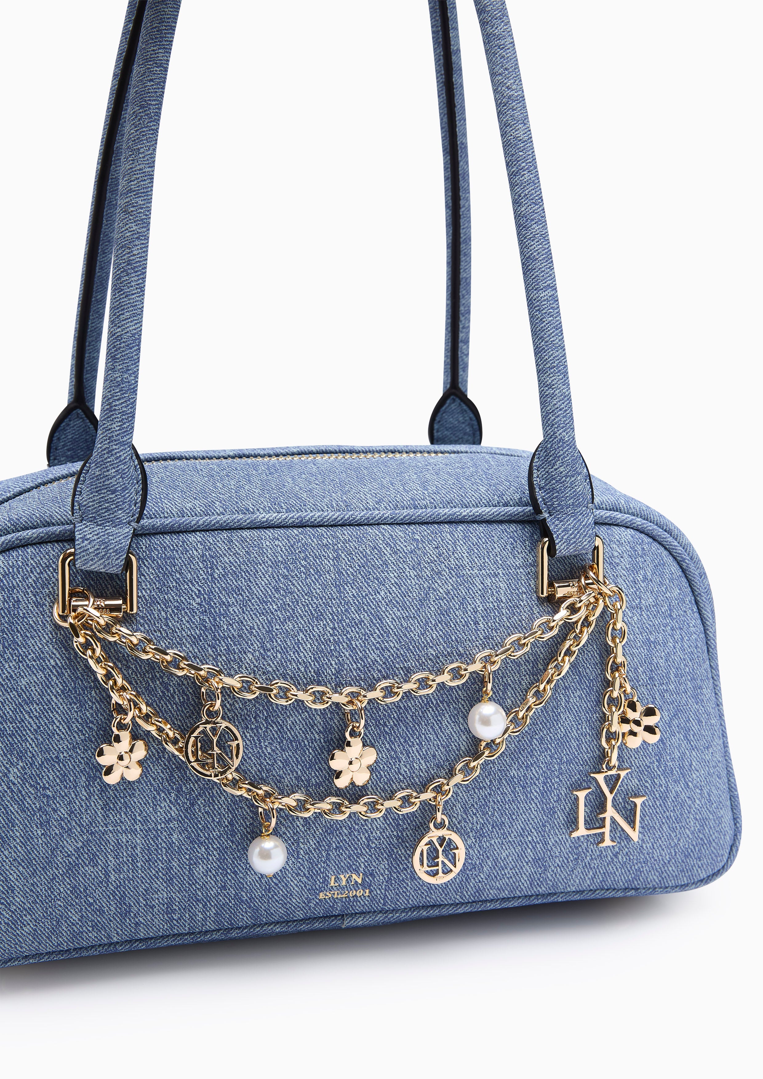 Bailey  M Shoulder Bag - Dark Blue