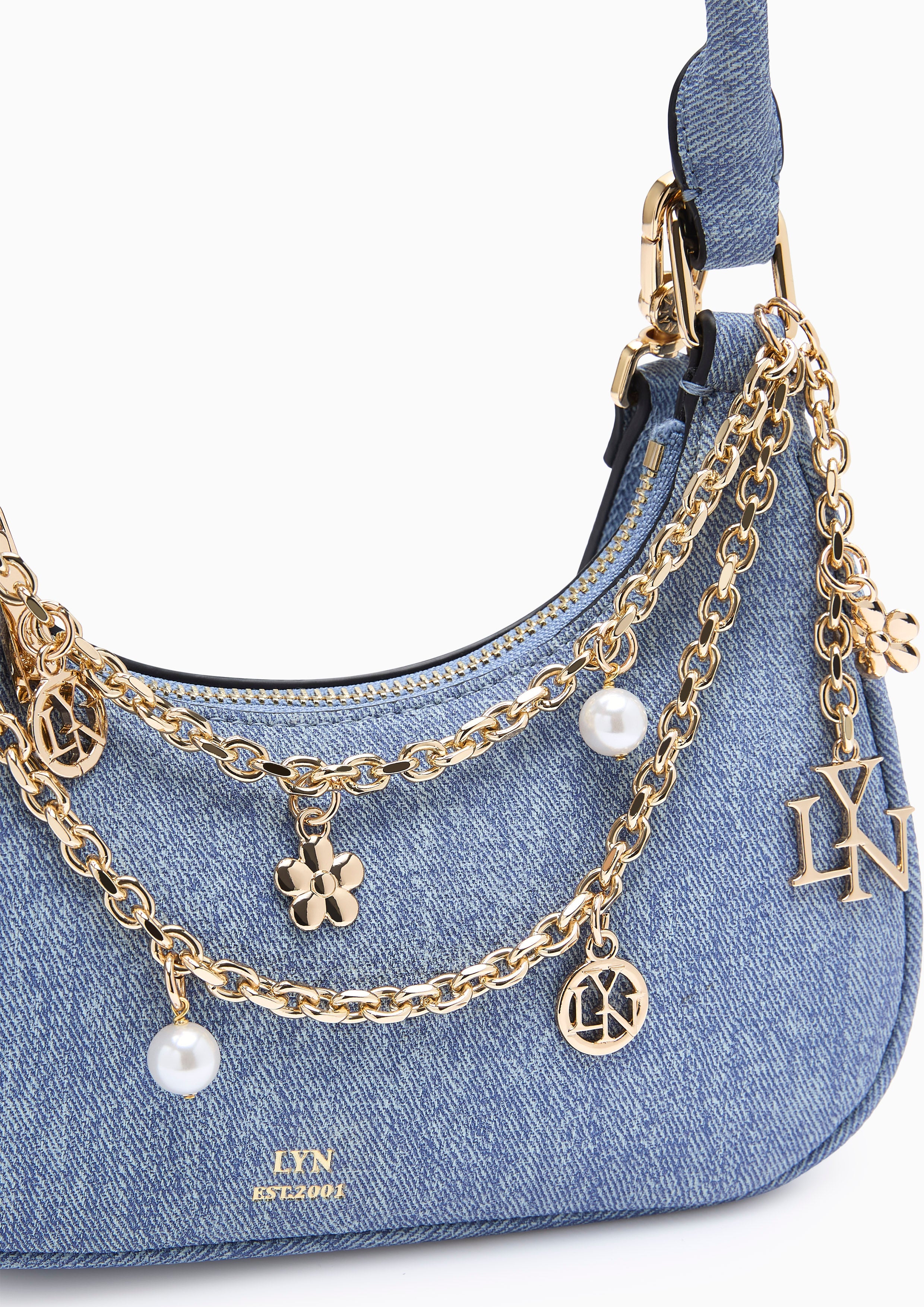 Bailey Mini  Shoulder Bag - Dark Blue